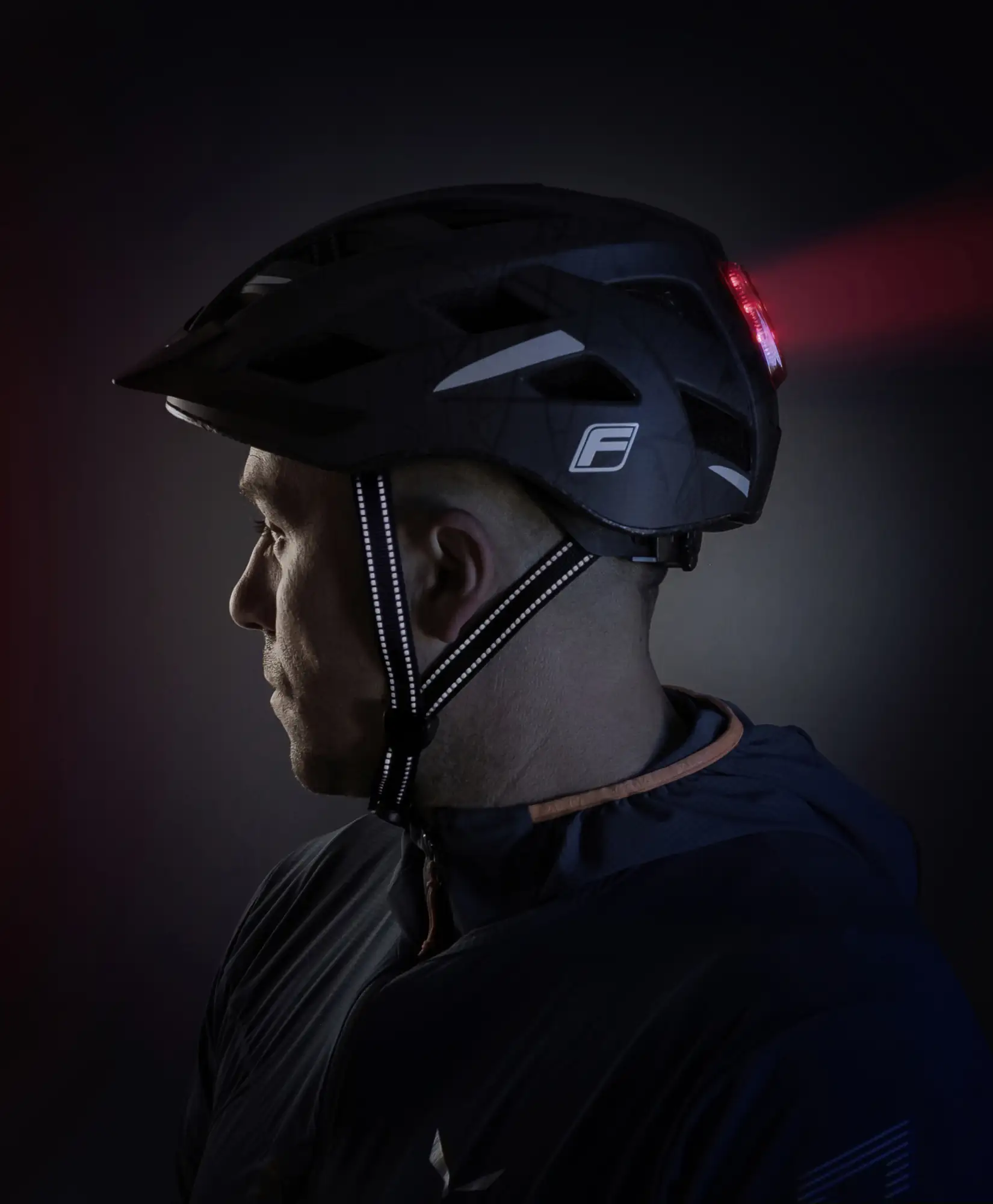 Fischer Fahrradhelm Urban Plus Brooklyn L/XL  schwarz matt