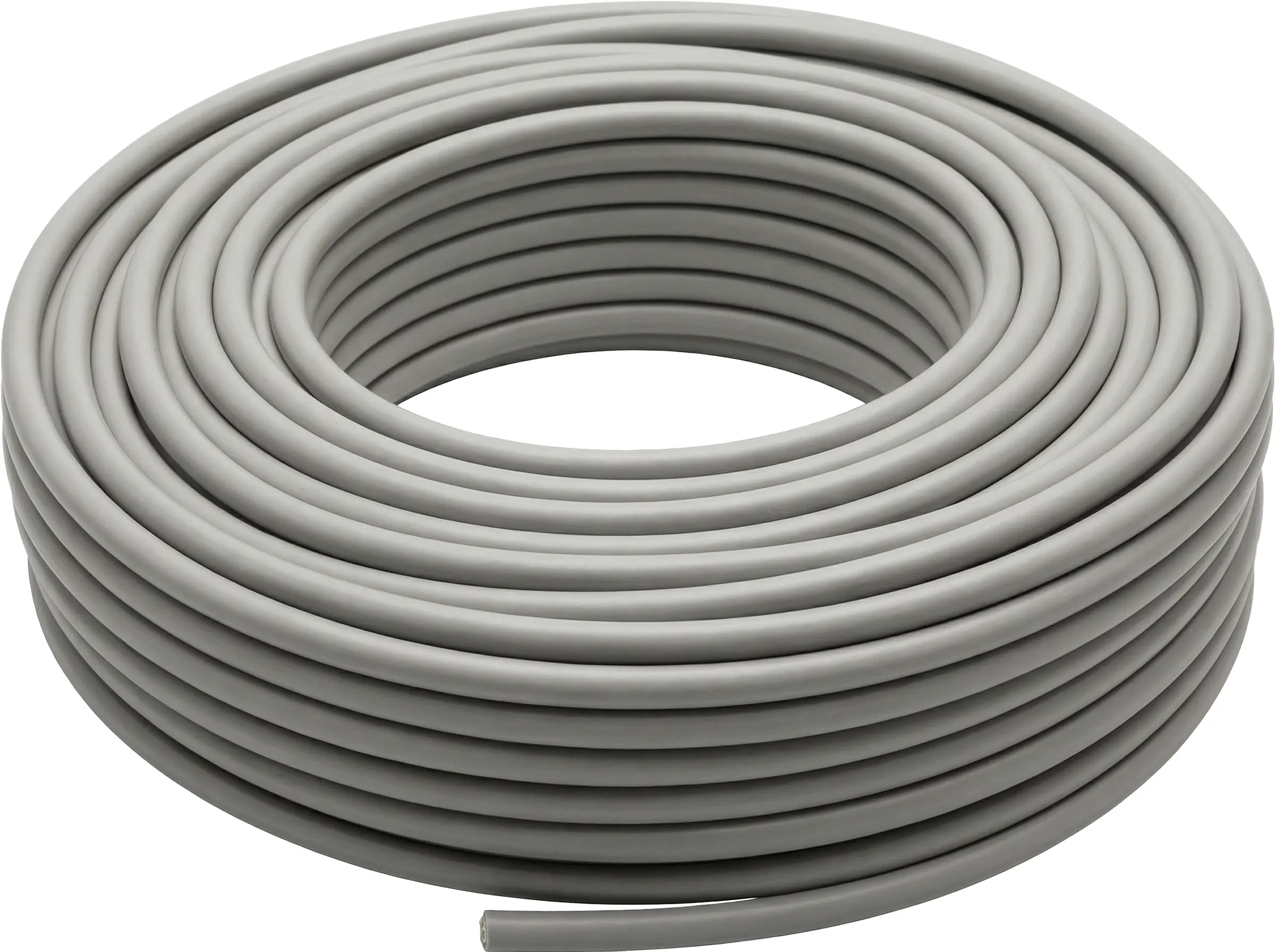 Feuchtraumleitung NYM-J 5 x 2,5 - 50 Meter, grau