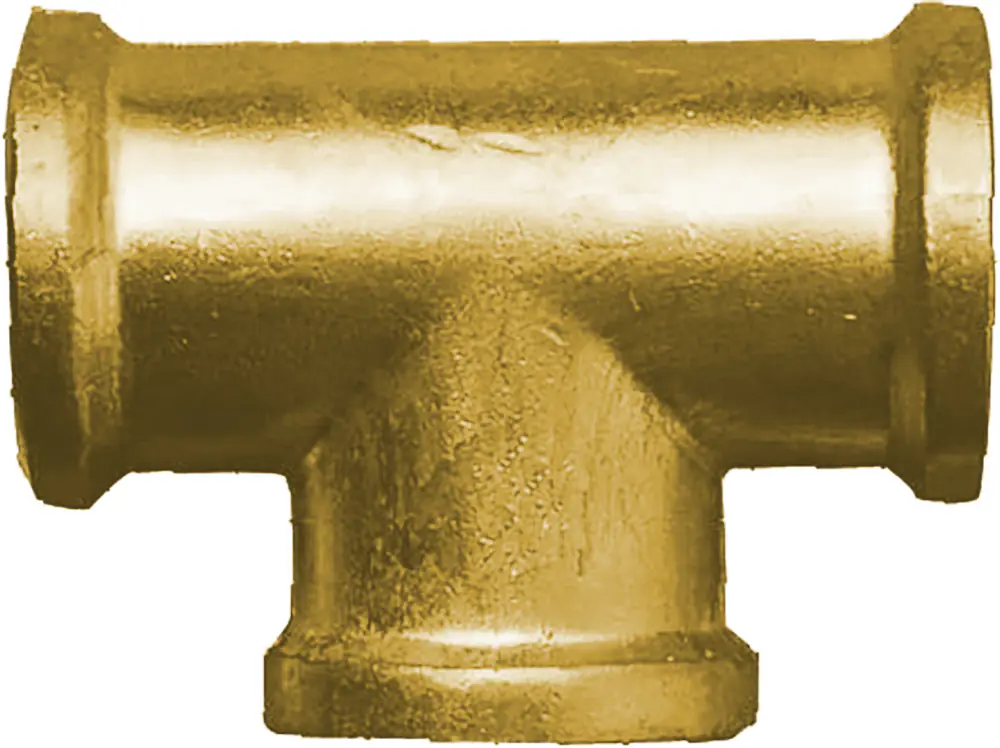 Cornat T-Stück messing 1" Innengewinde
