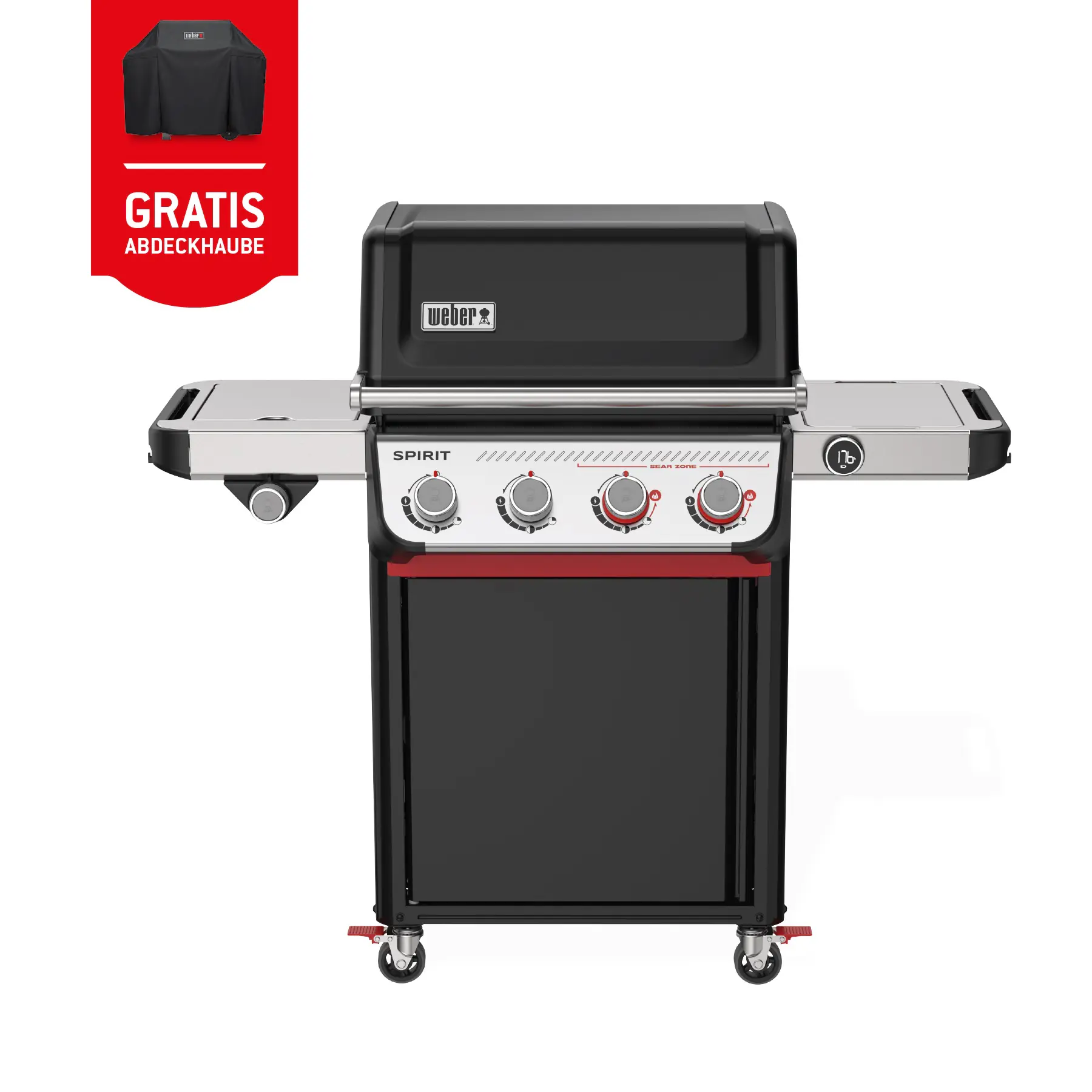 Weber Gasgrill Spirit EP-435 GBS, schwarz, 132x118x65 cm, 10,3 kW Weber Gasgrill Spirit EP-435 GBS, schwarz, 132x118x65 cm, 10,3 kW