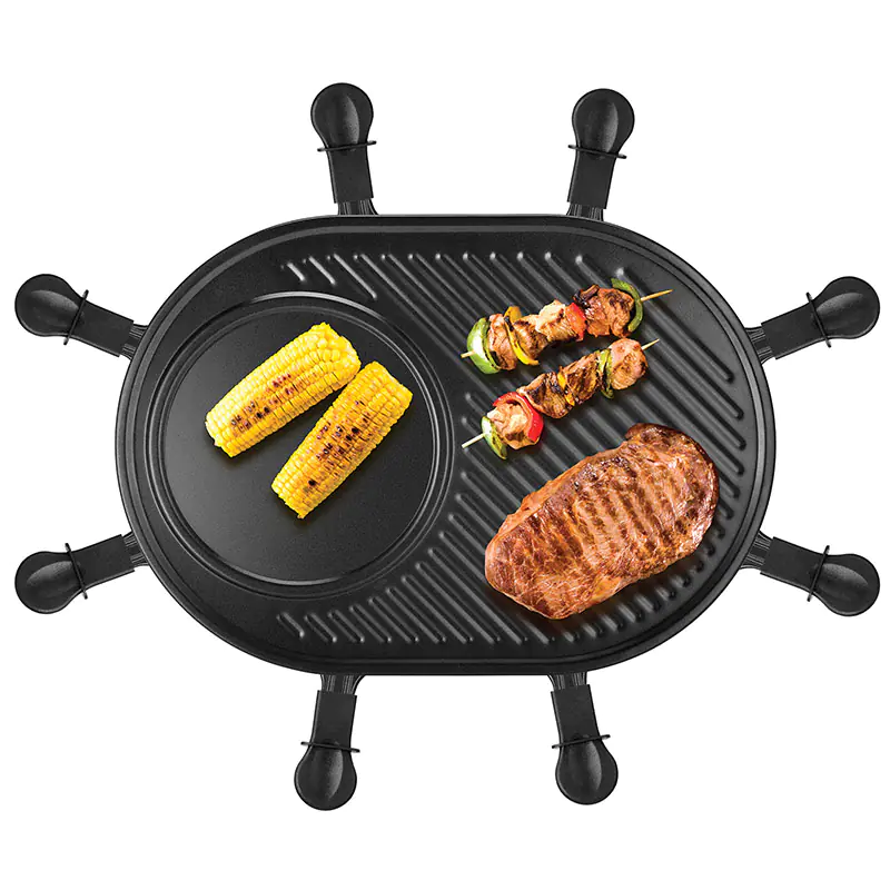 Unold Raclette Gourmet 8 Pfännchen 1.200 Watt Unold Raclette Gourmet 8 Pfännchen 1.200 Watt