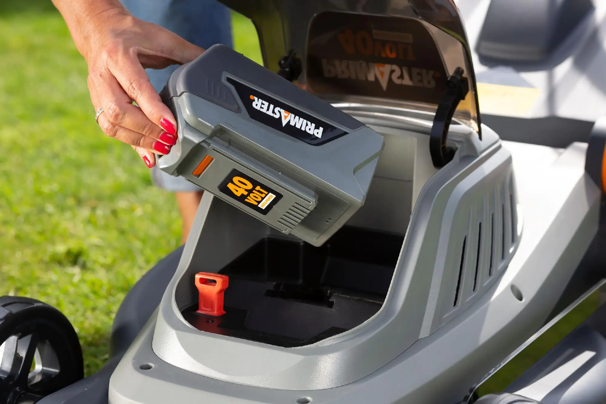 Primaster Akku-Rasenmäher PMARM 4043 40 V inkl. Akku 4,0 Ah & Mulchkit Primaster Akku-Rasenmäher PMARM 4043 40 V inkl. Akku 4,0 Ah & Mulchkit