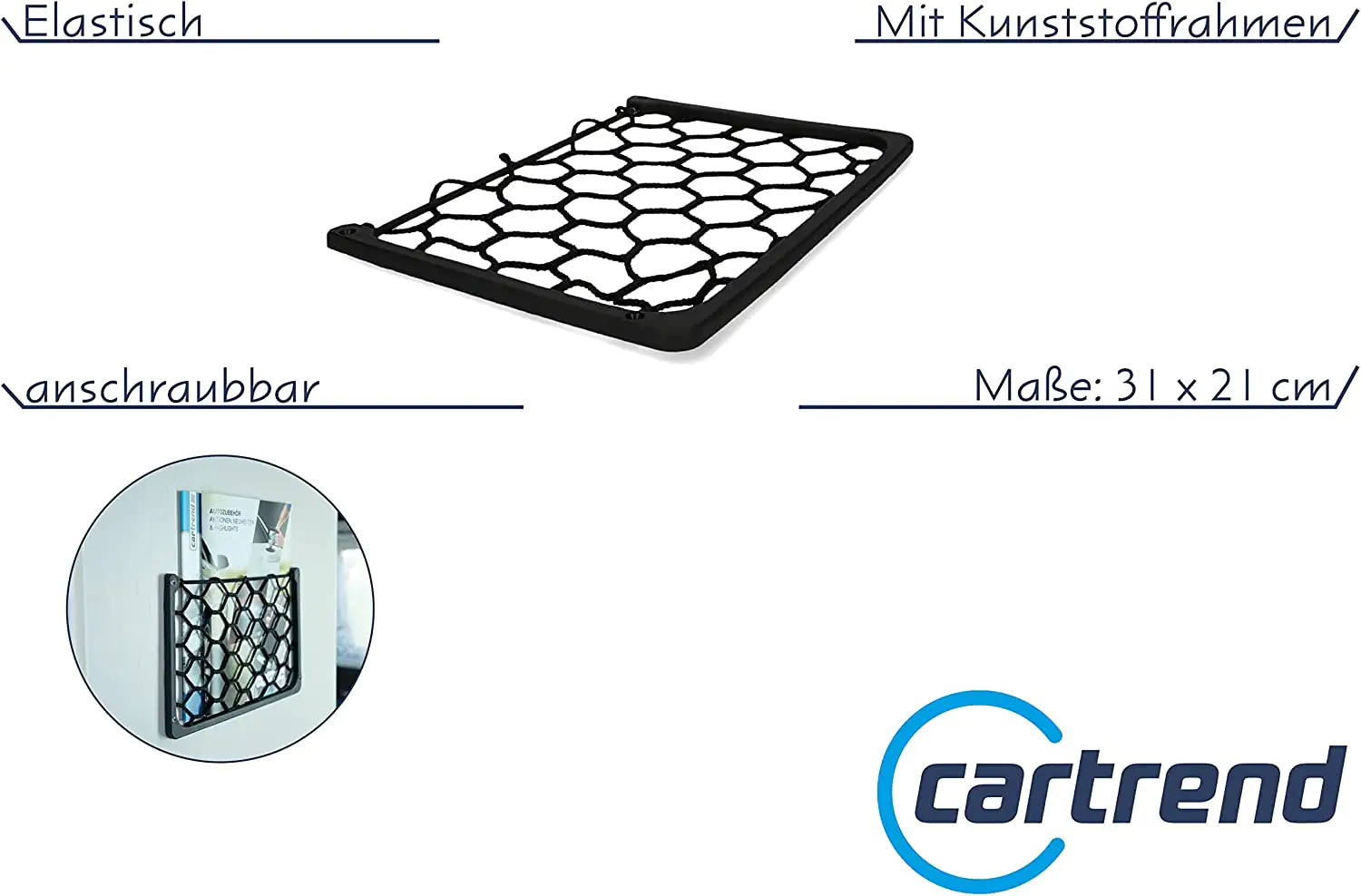 Cartrend Ablagenetz elastisch 310 x 210 mm Cartrend Ablagenetz elastisch 310 x 210 mm