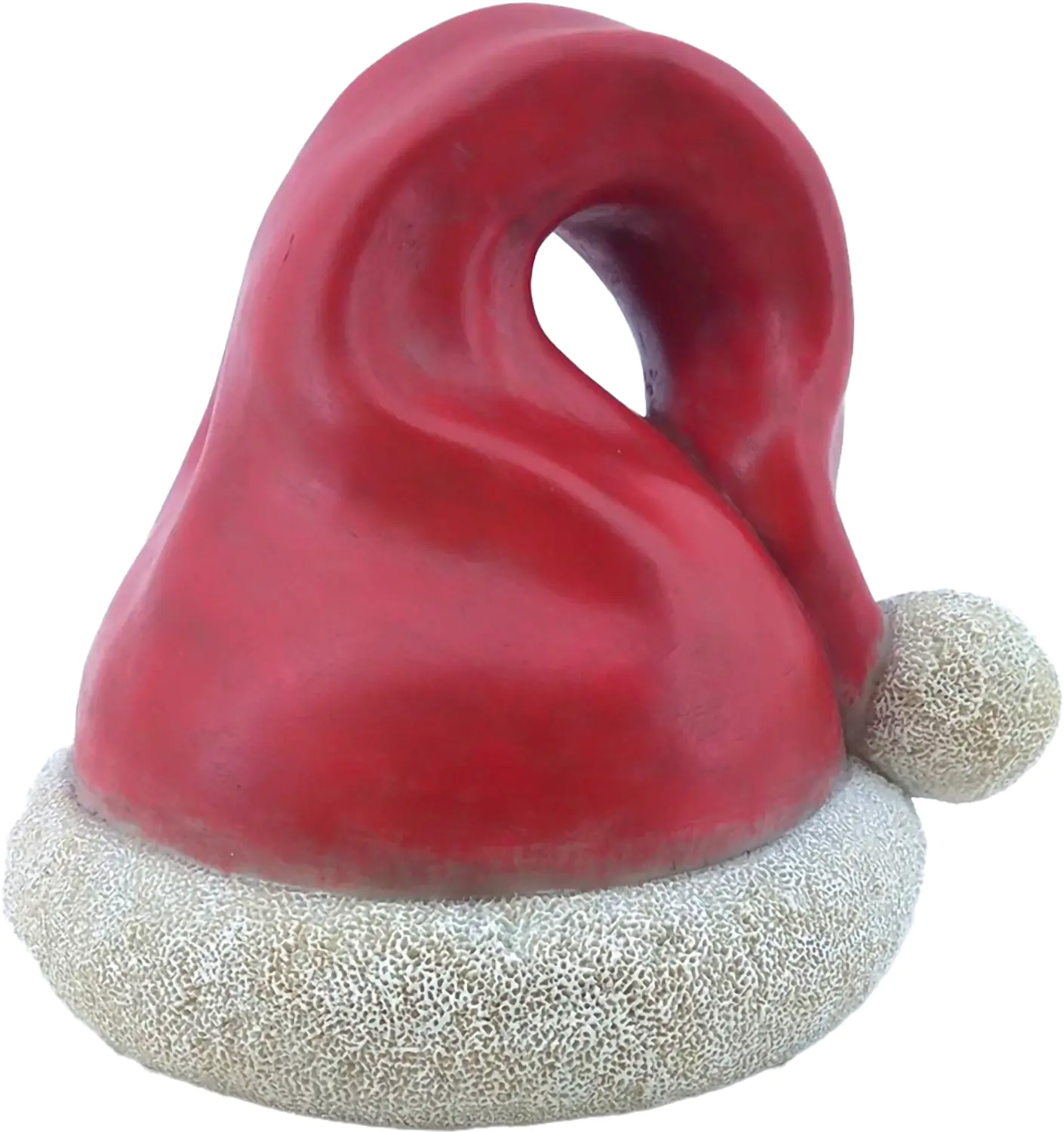 Figur Weihnachtsmann Mütze 19 x 20,5 x 19 cm rot Figur Weihnachtsmann Mütze 19 x 20,5 x 19 cm rot