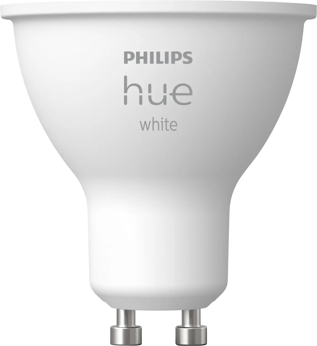 Philips Hue LED Leuchtmittel White GU10 warmweiß Reflektor 5,2 W warmweiß