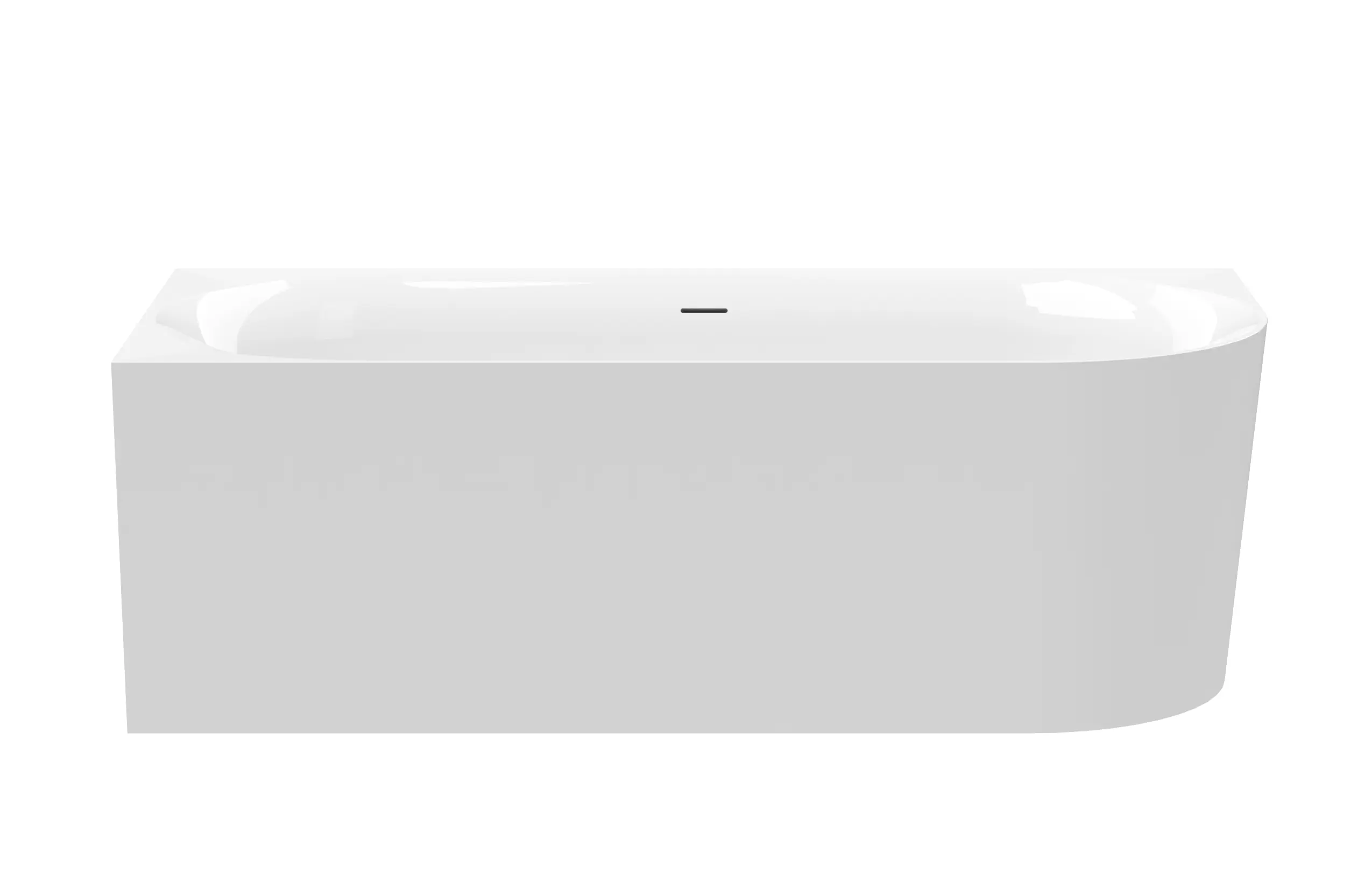 Ottofond Badewanne Mince Corner rechts 170 x 75 cm weiß