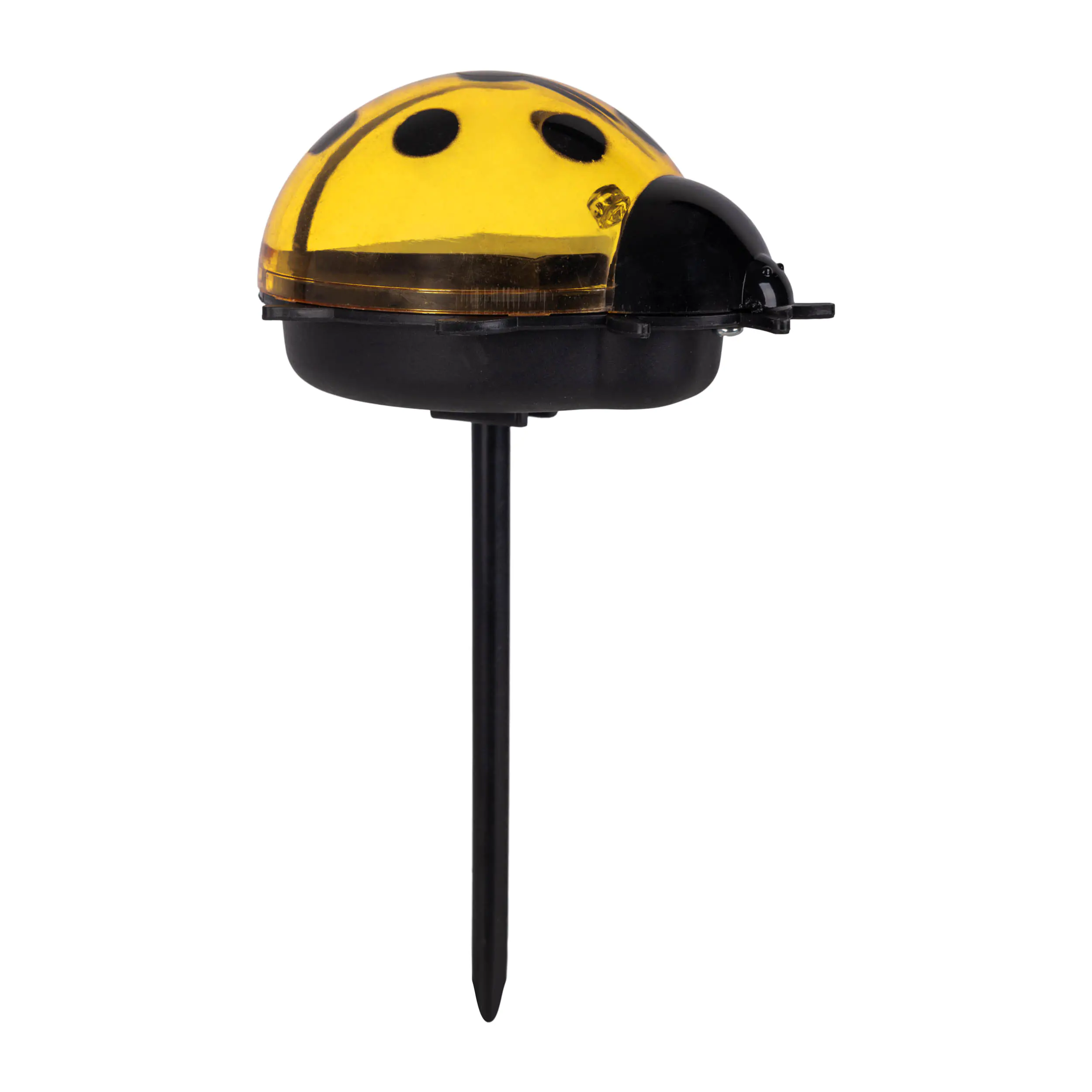 Light & More LED Solarleuchte Marienkäfer gelb