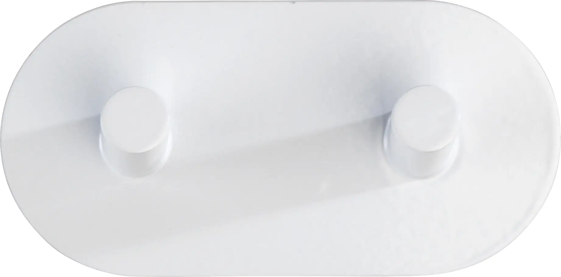 Wenko Wandhaken Duo weiß, matt