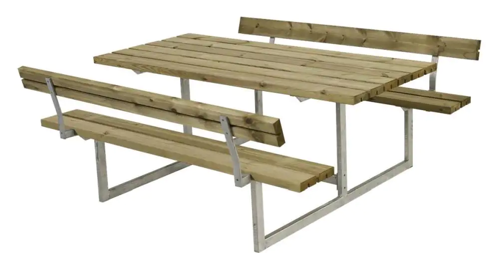 Plus Kombimöbel Basic 177 x 184 x 73 cm, 2 Rückenlehnen, Kiefer/Fichte