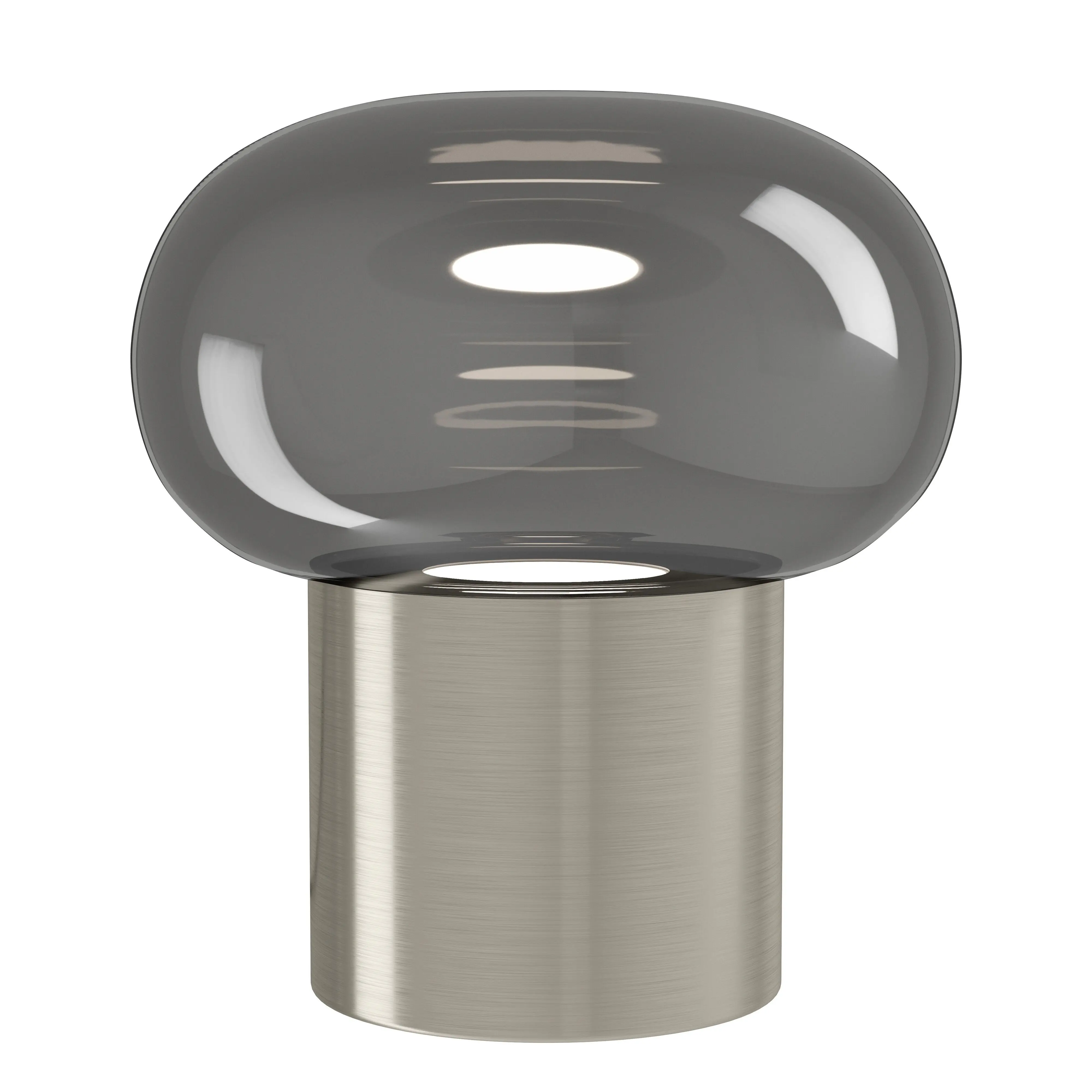 Eglo Tischleuchte Bravino GU10 Ø 15 cm nickel/chrom