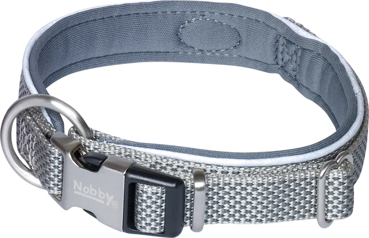 Nobby Hundehalsband Classic Preno Royal grau 