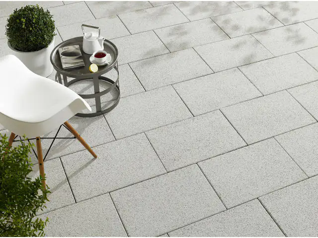 Kann Terrassenplatte Mailand 60 x 40 x 5 cm weiß Kann Terrassenplatte Mailand 60 x 40 x 5 cm weiß