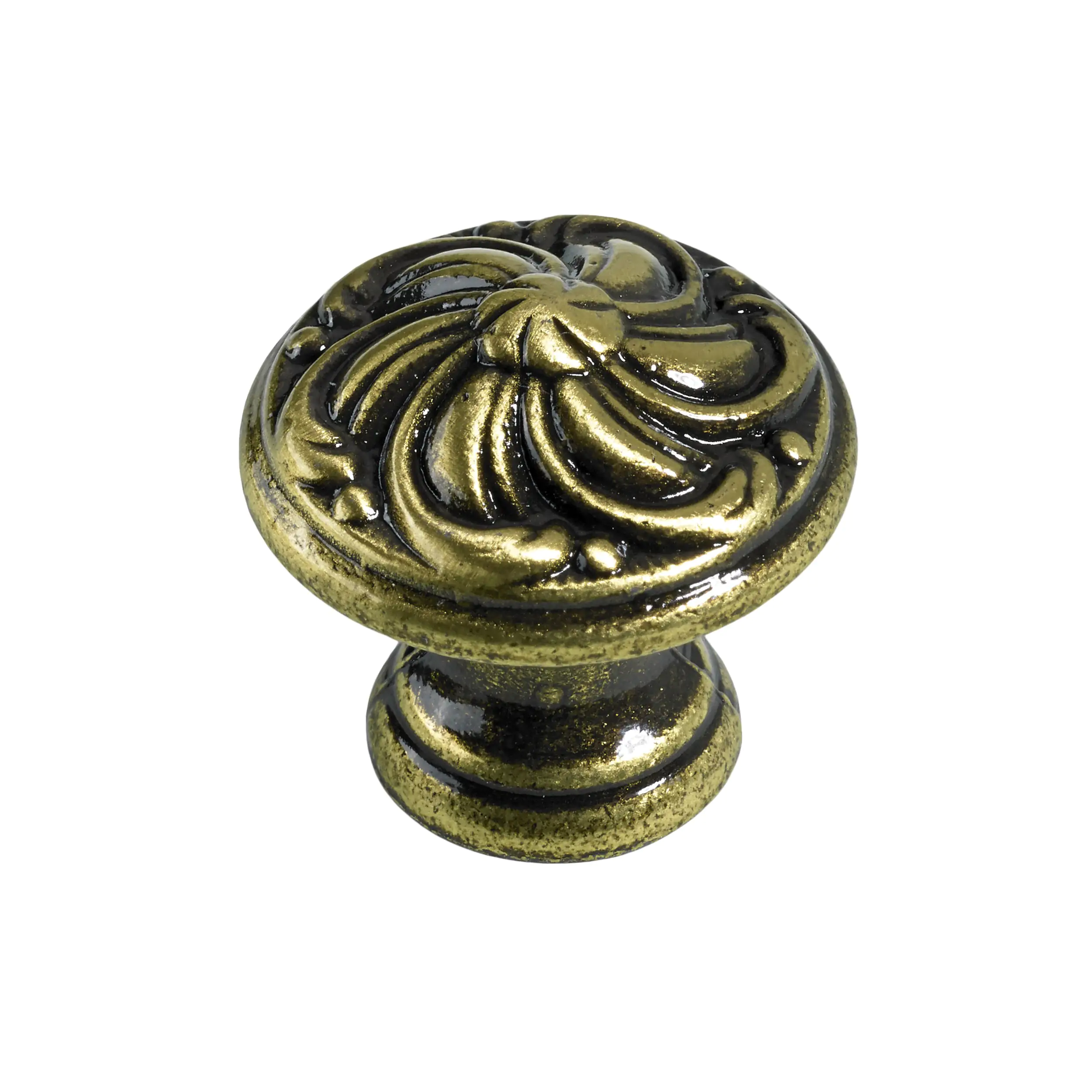 Hettich Möbelknopf Zinkdruckguss gold Ø 25,0 mm - 1 Stück