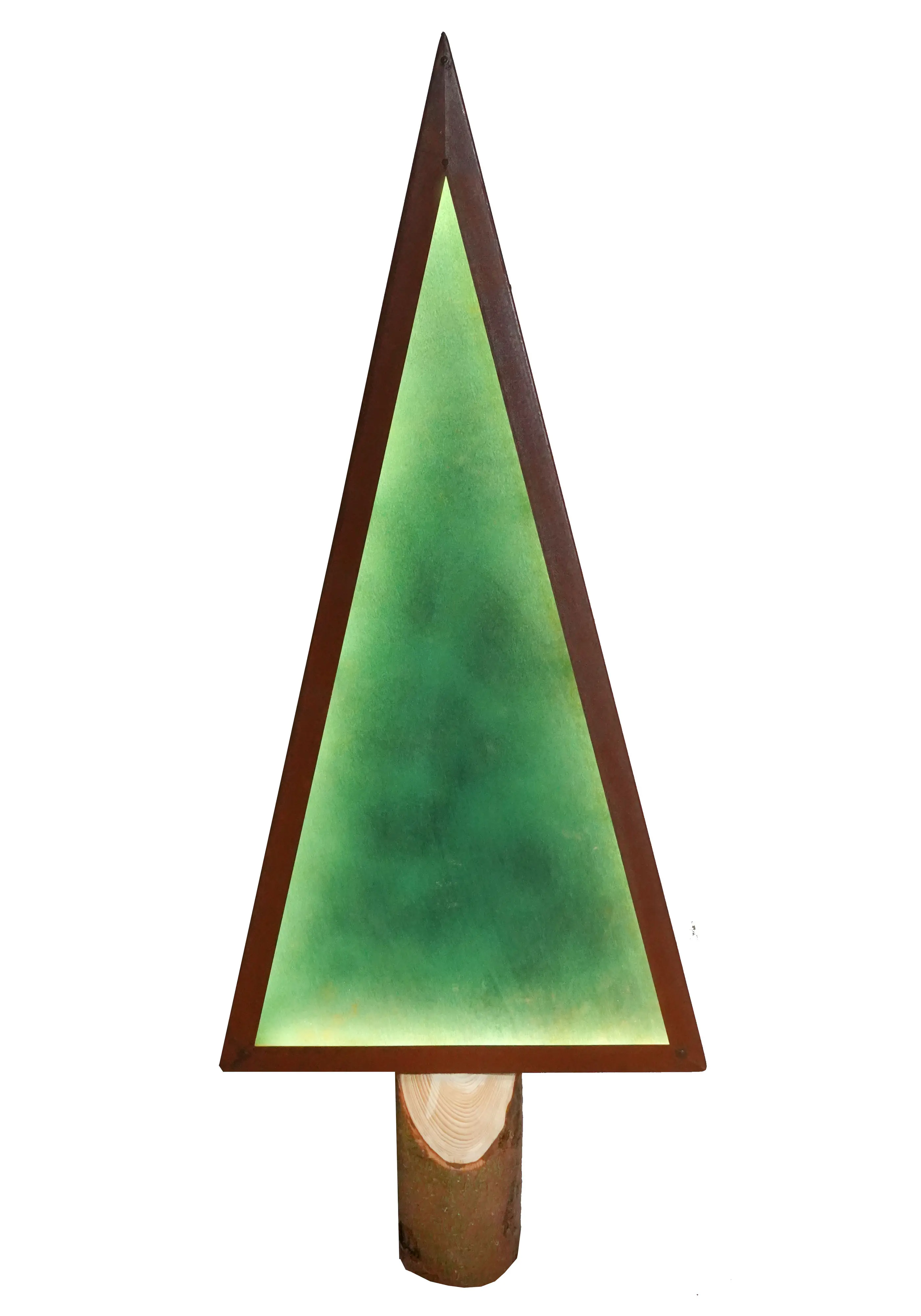 Badeko Baum Norwegen 100 x 44 cm grün