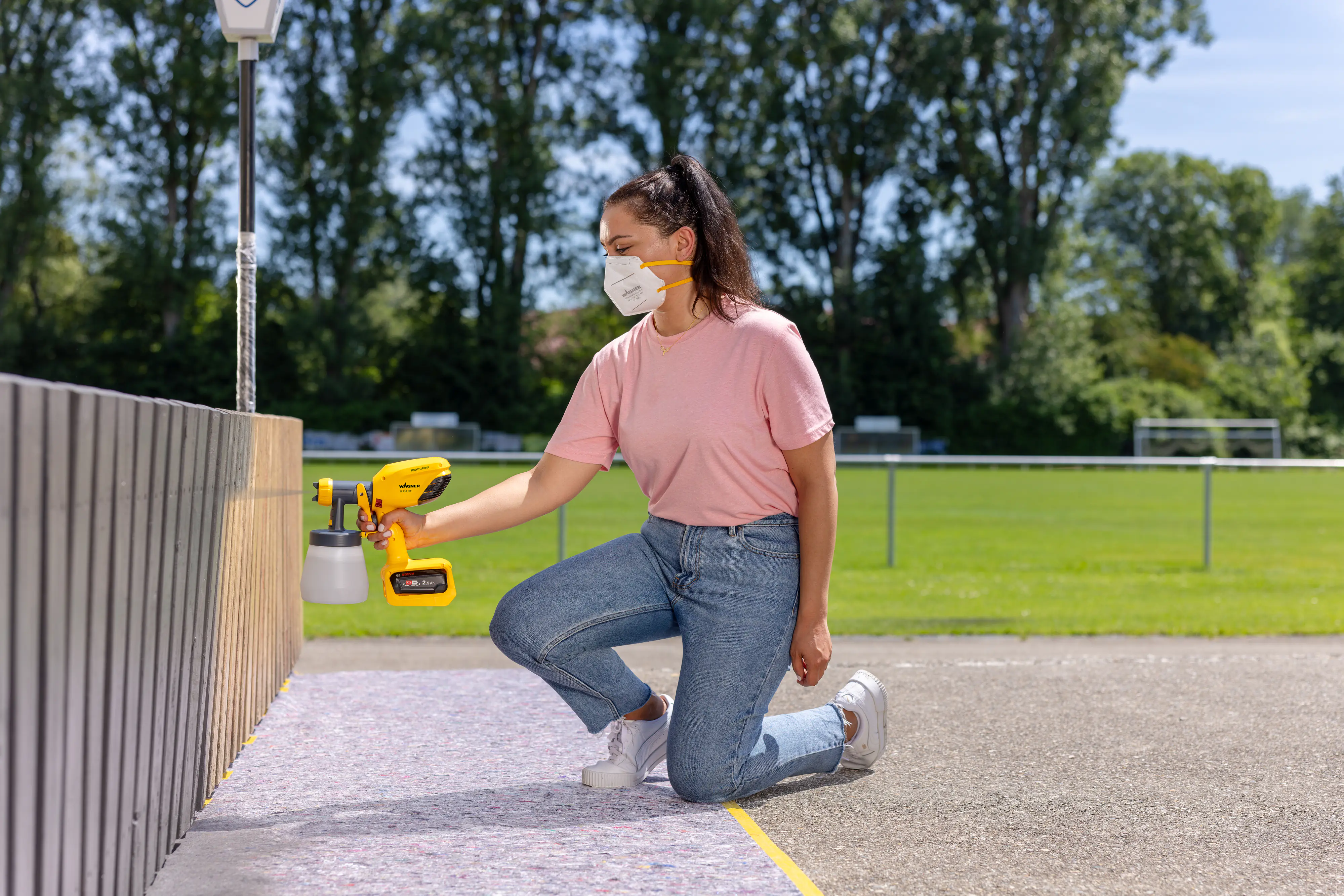 Wagner Akku-Farbsprühsystem W250 18 V Wood&Metal Sprayer