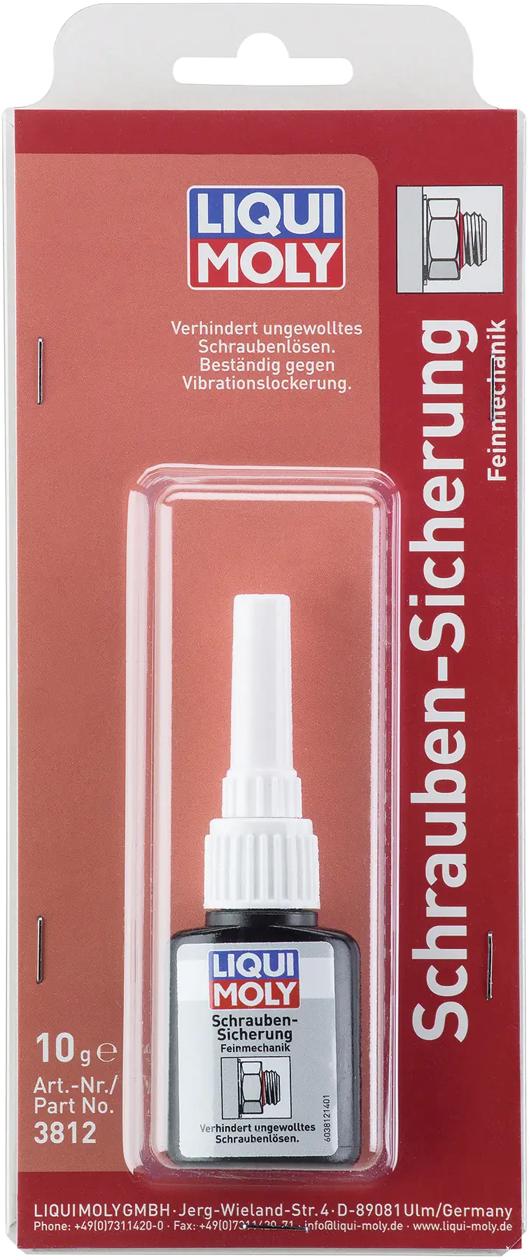 Liqui Moly Schrauben-Sicherung feinmechanik 10 g