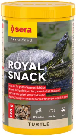 Sera Schildkrötenfutter Turtle Royal Snack 1 L