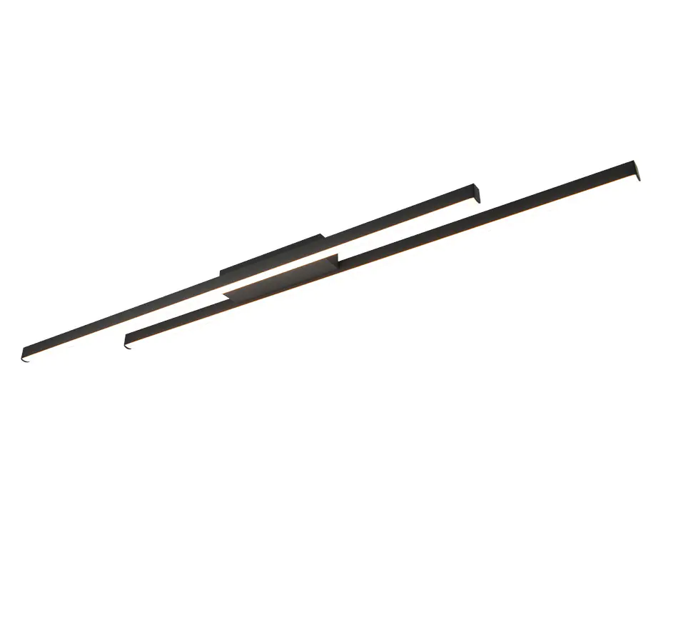 Trio Leuchten LED Deckenleuchte Odio 28W schwarz