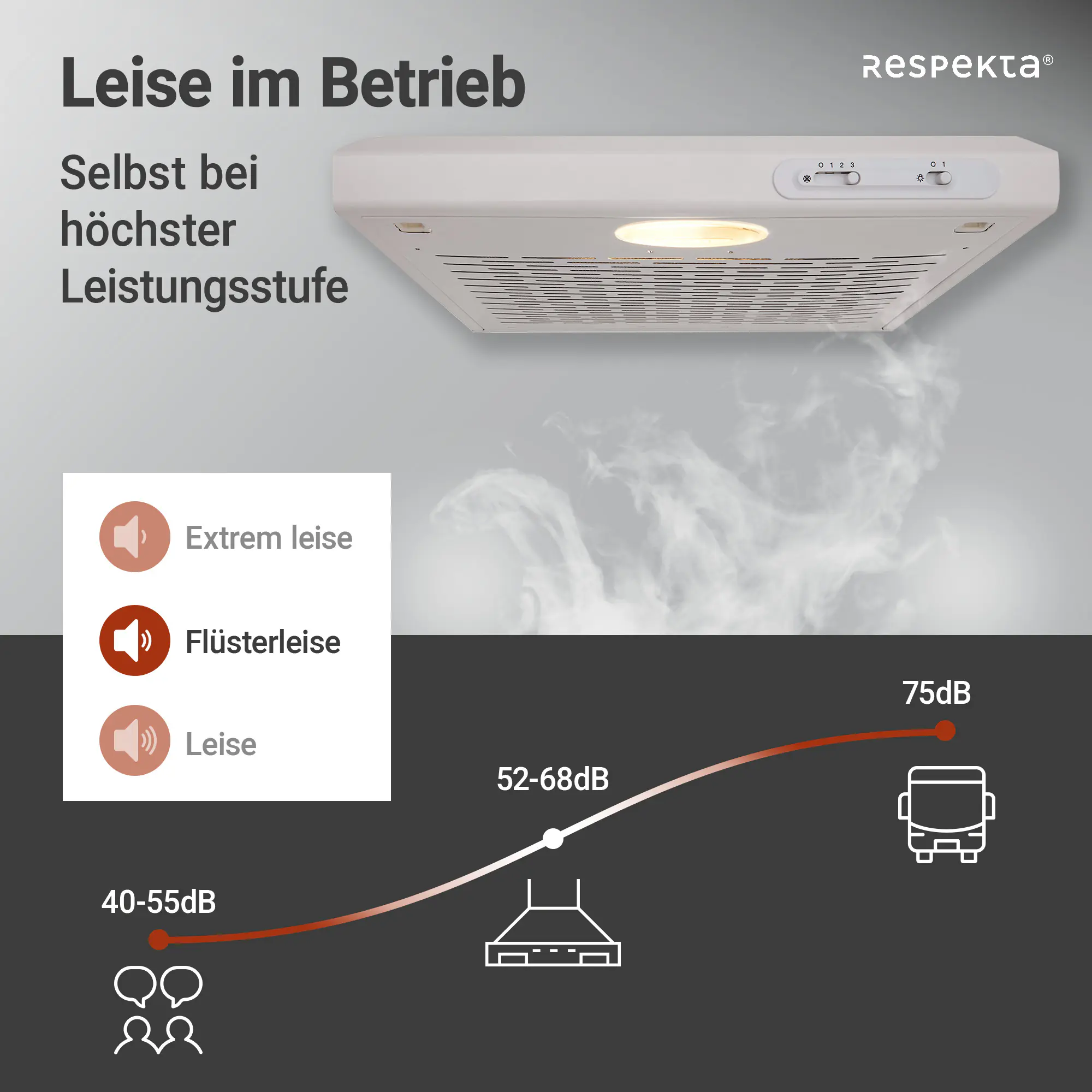 respekta Unterbauhaube 60 cm Typ / Modell: DH 620 WL 60 cm respekta Unterbauhaube 60 cm Typ / Modell: DH 620 WL 60 cm