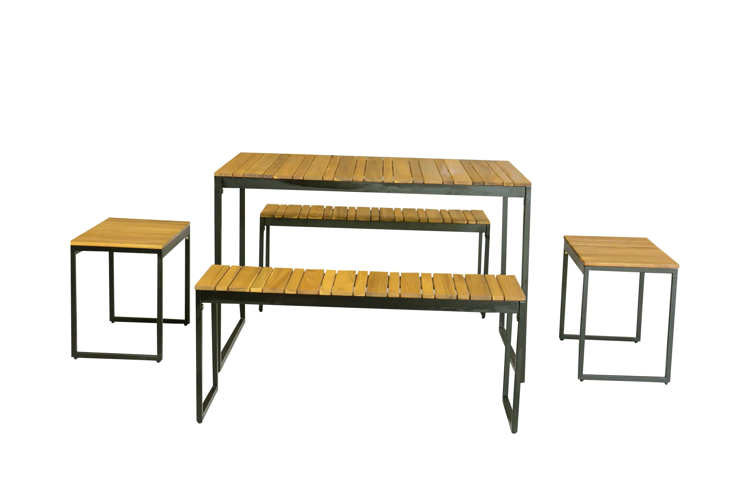 Primaster Bistro-Set Palma Aluminium/Holz Primaster Bistro-Set Palma Aluminium/Holz