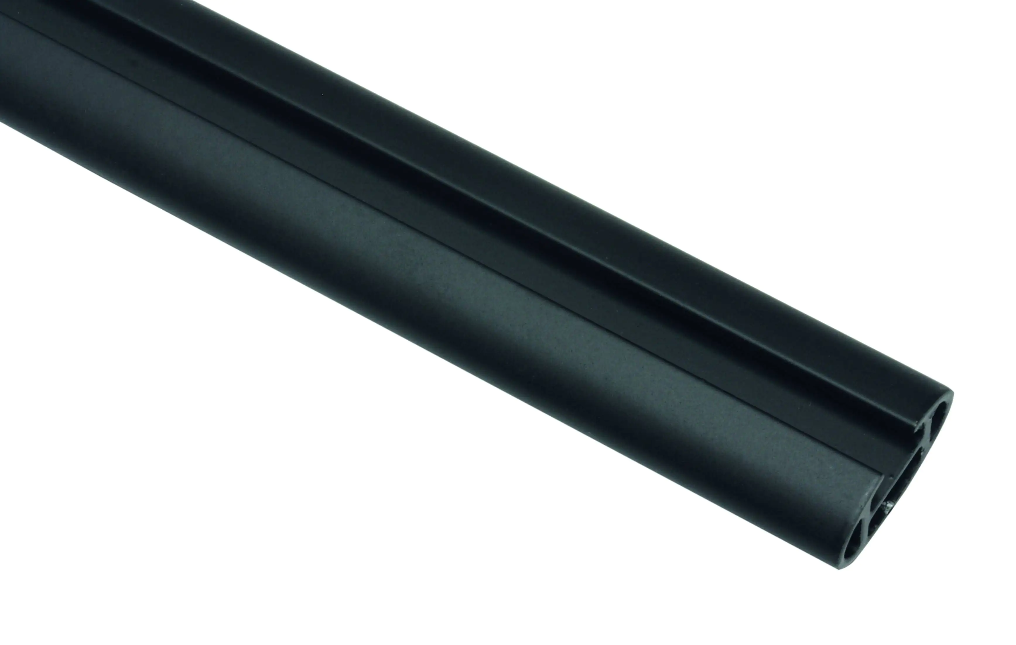 Gardinia Trägerverlängerung schwarz, Ø 16 mm 18 cm