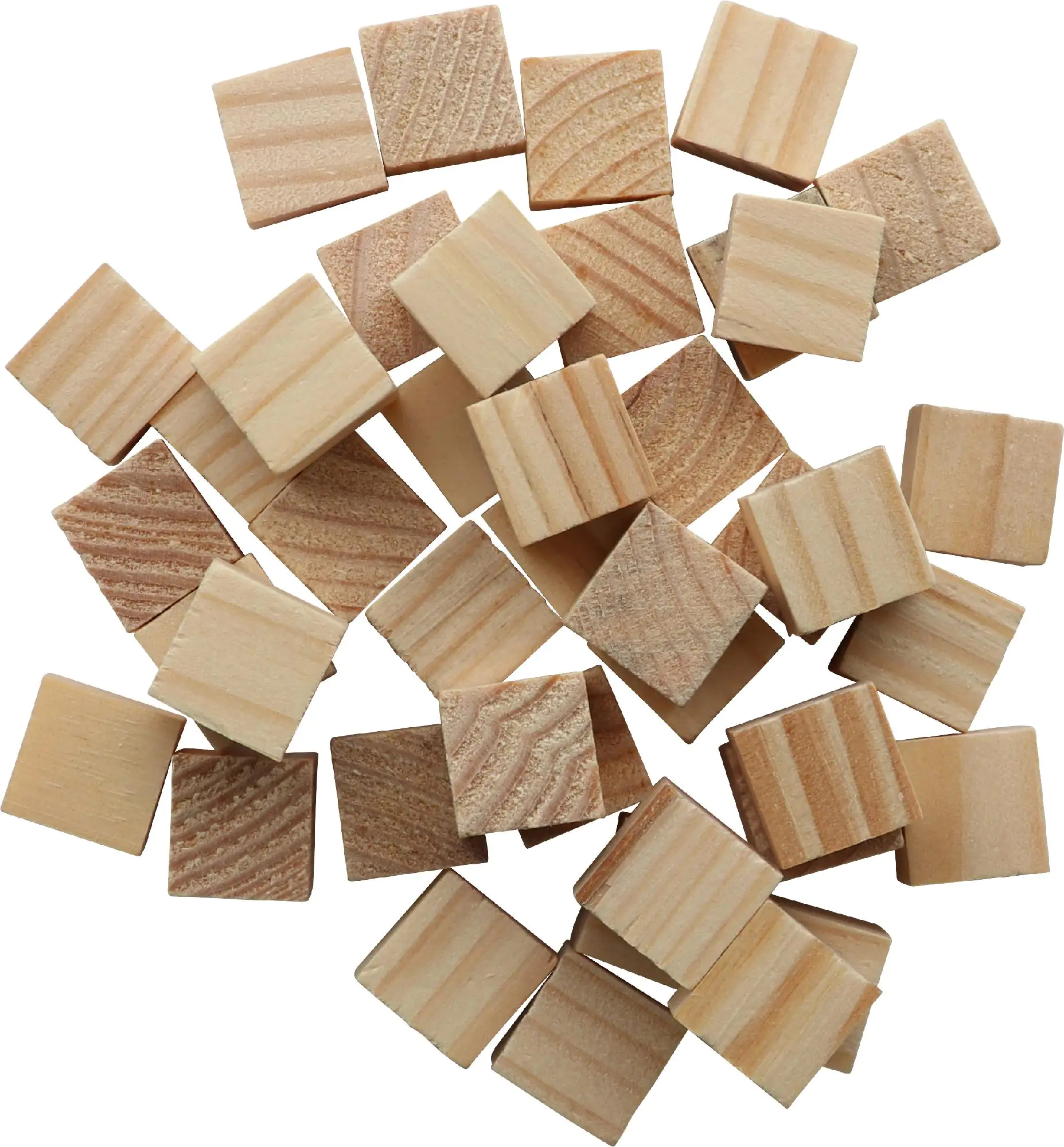 Glorex Holzwürfel natur 15 mm 42 Stück