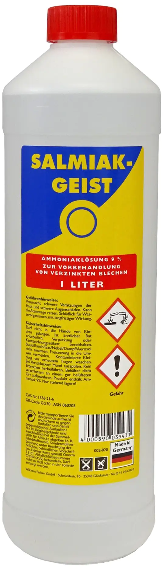 Wilckens Salmiakgeist 1 L