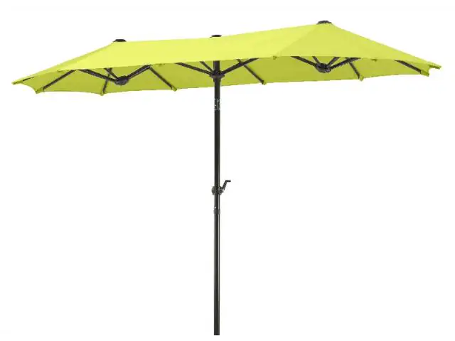 Schneider Sonnenschirm Salerno apfelgrün 300 x 150 cm