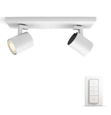 Philips Hue 2er-Spot White Ambiance Runner GU10 weiß warmweiß-kaltweiß