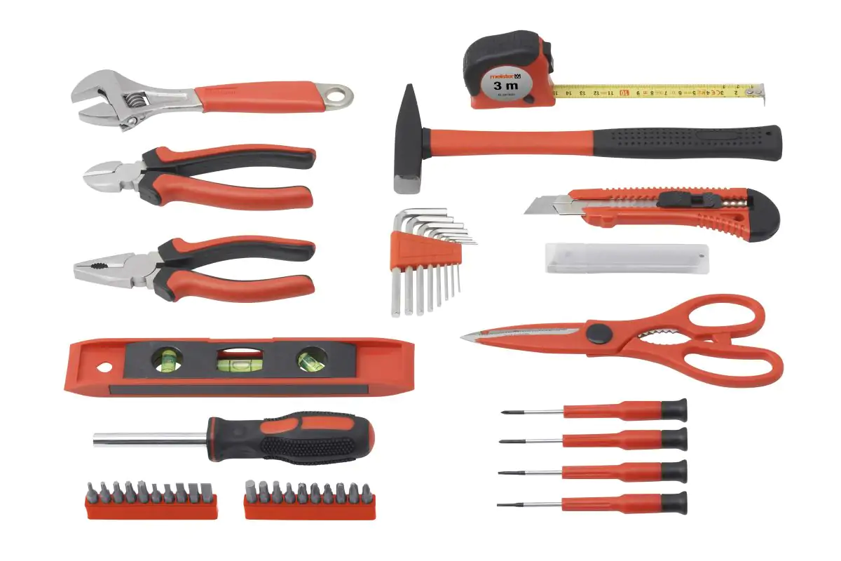 Meister Werkzeugkoffer 44-teilig