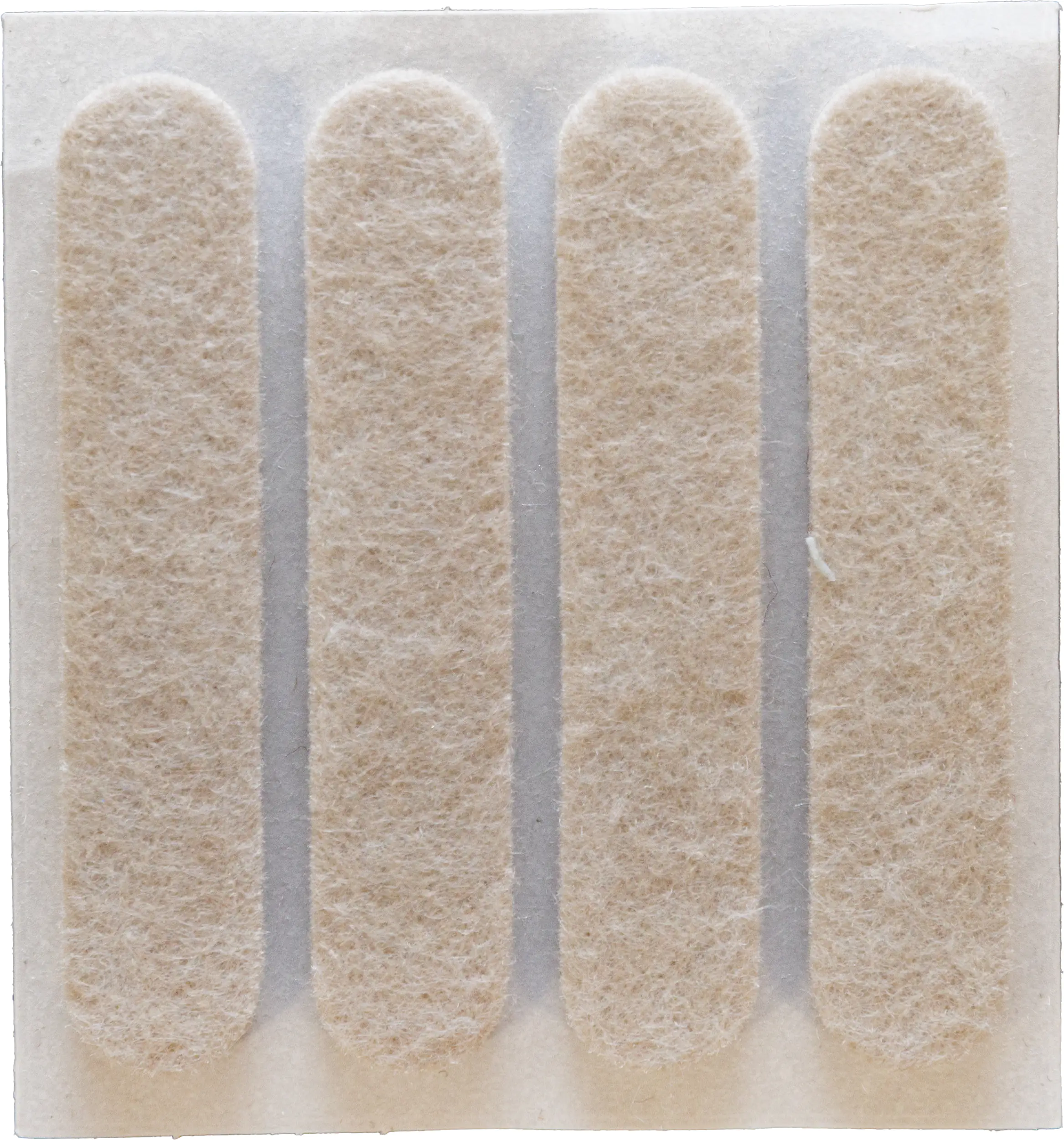 TrendLine Filzgleiter 68 x 13 mm braun 8-Stück