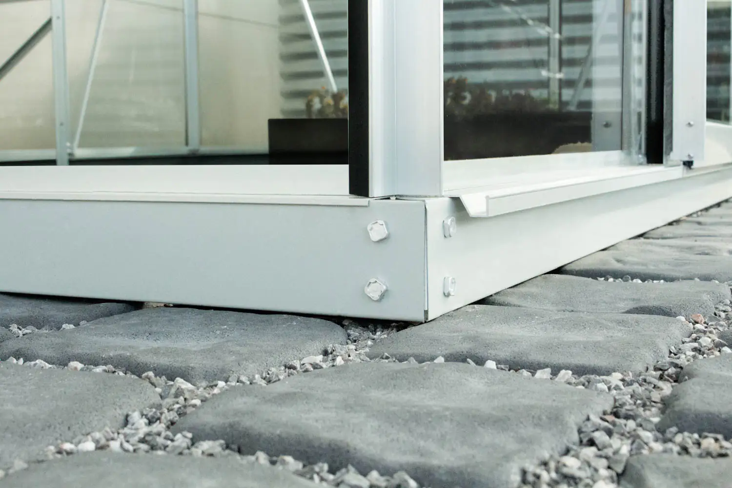 Vitavia Fundamentrahmen 6500 190 x 317 cm aluminium 6 cm hoch