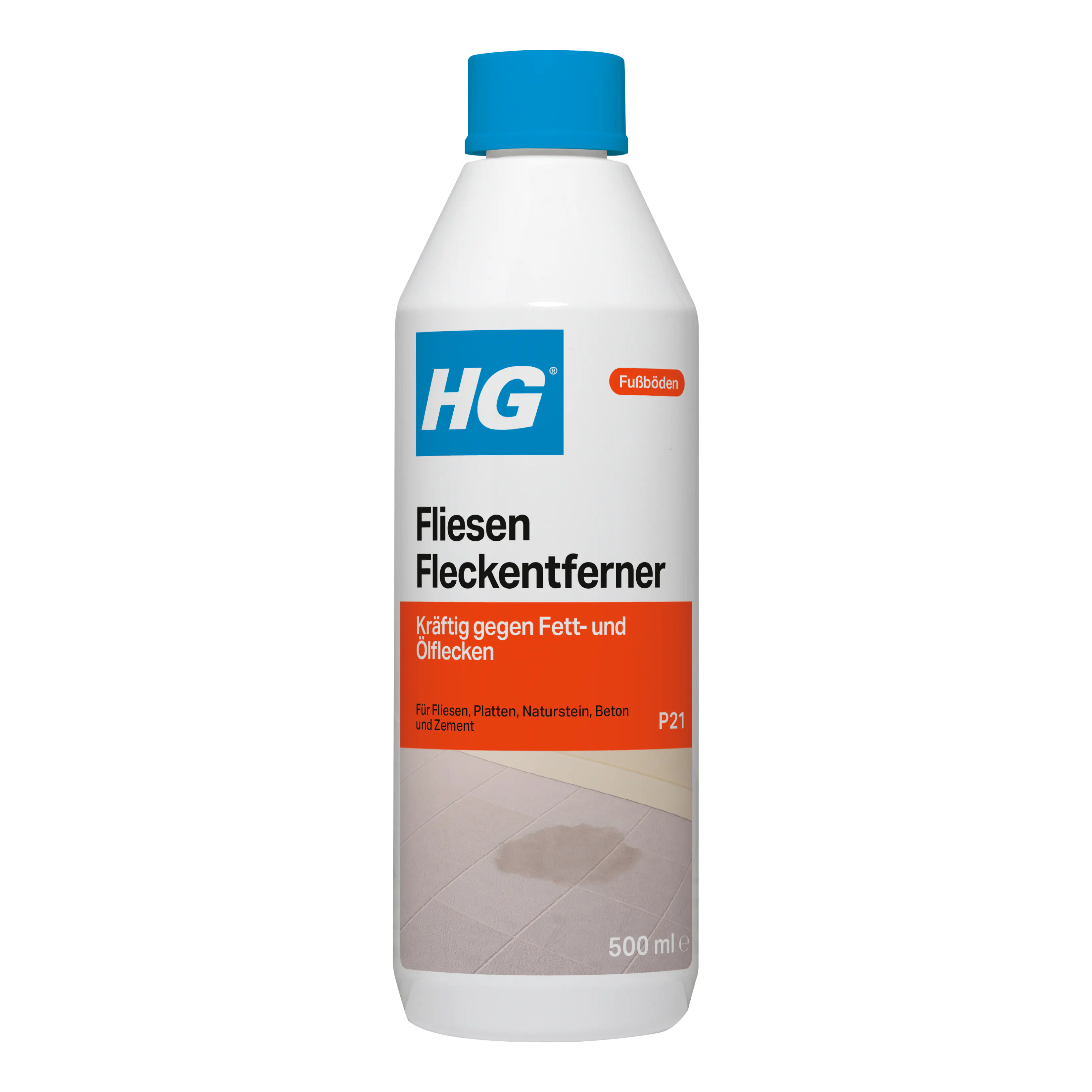 HG Fliesen Flecken Entferner 500 ml
