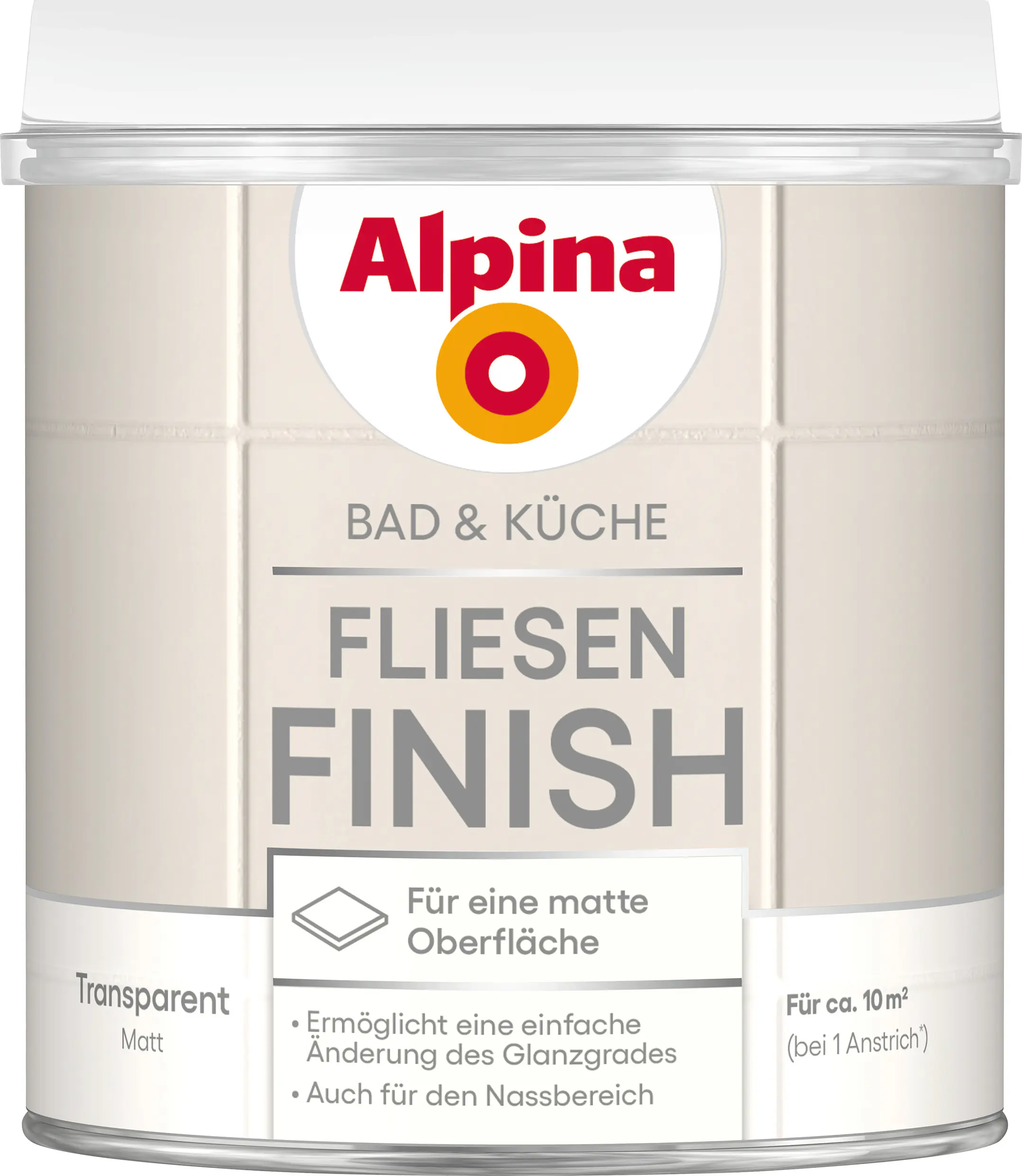 Alpina Küche & Badezimmer Fliesen-Finish 2K 750 ml