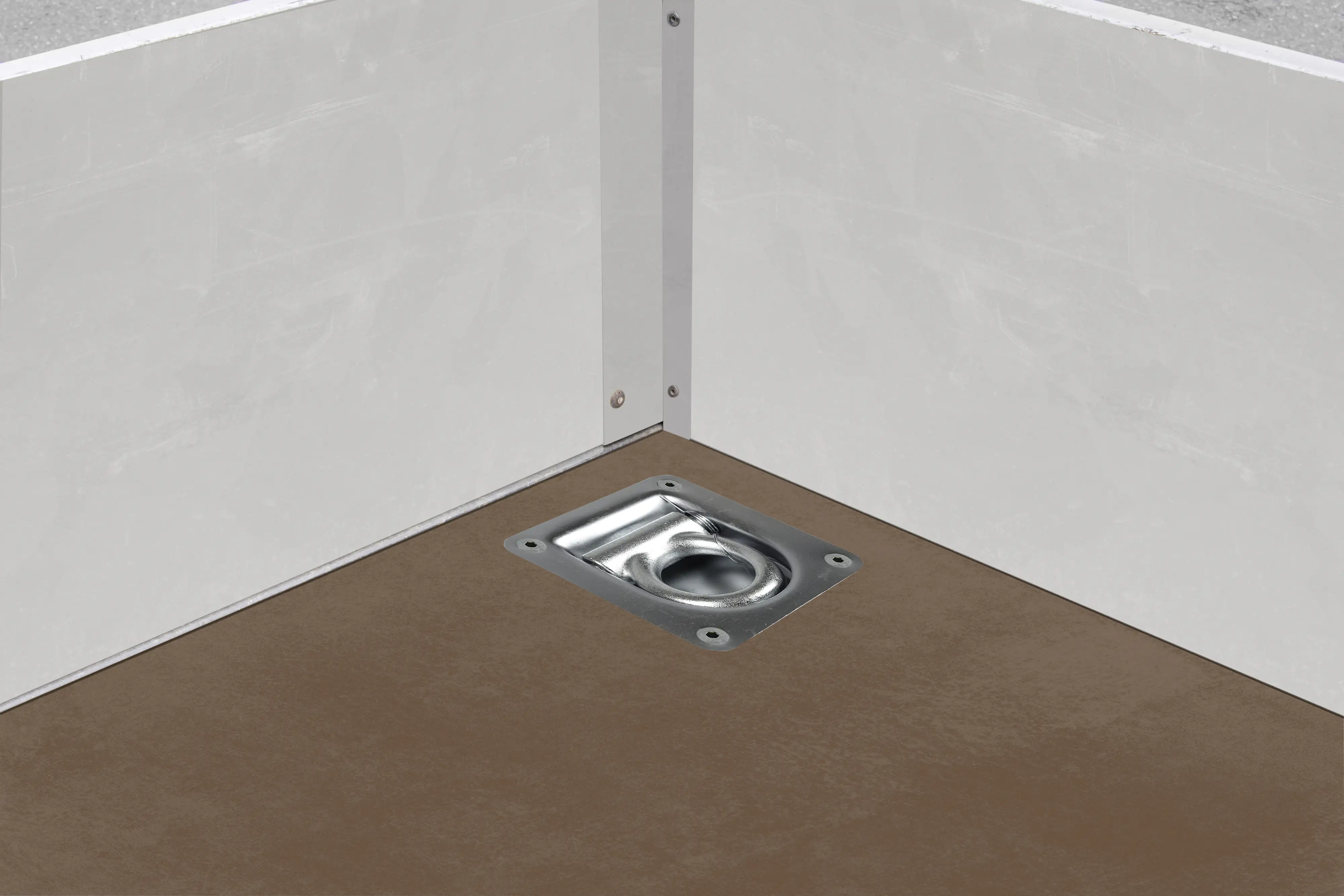 LAS Zurrmulde mit Ringe und Feder gesenkt