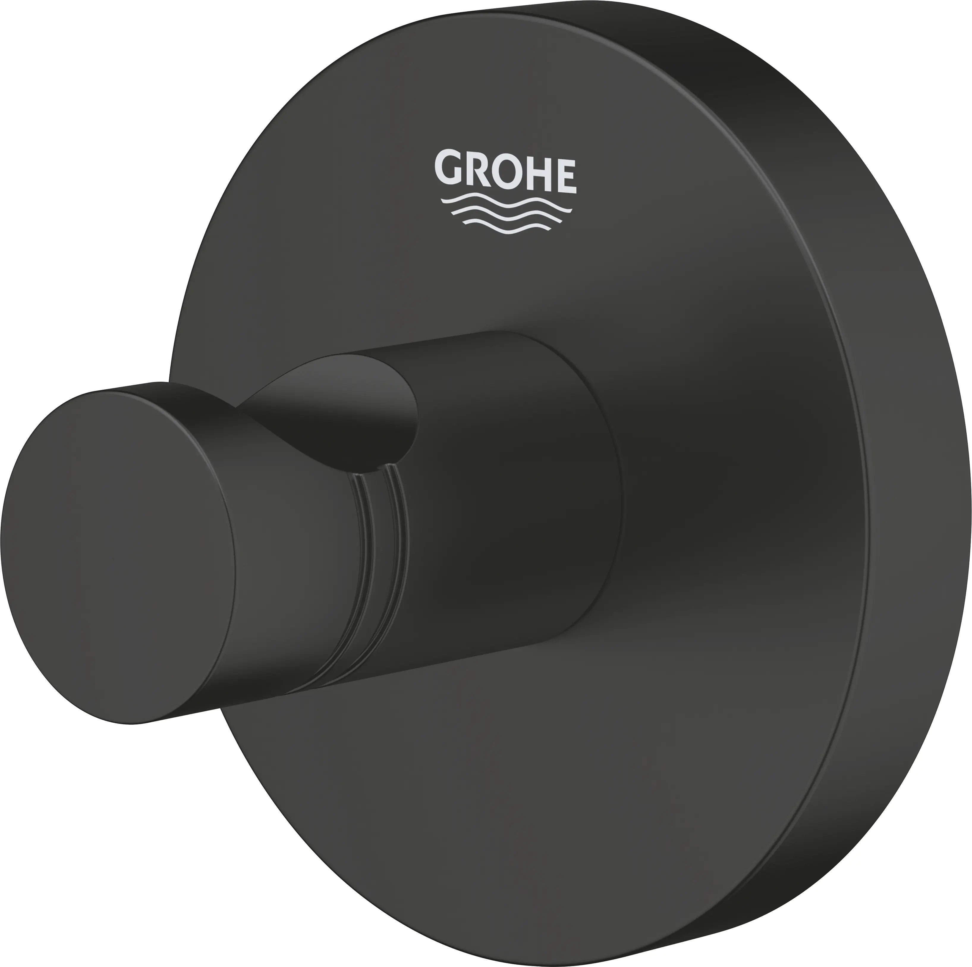 Grohe Start Bademantelhaken matt black klebbar Grohe Start Bademantelhaken matt black klebbar