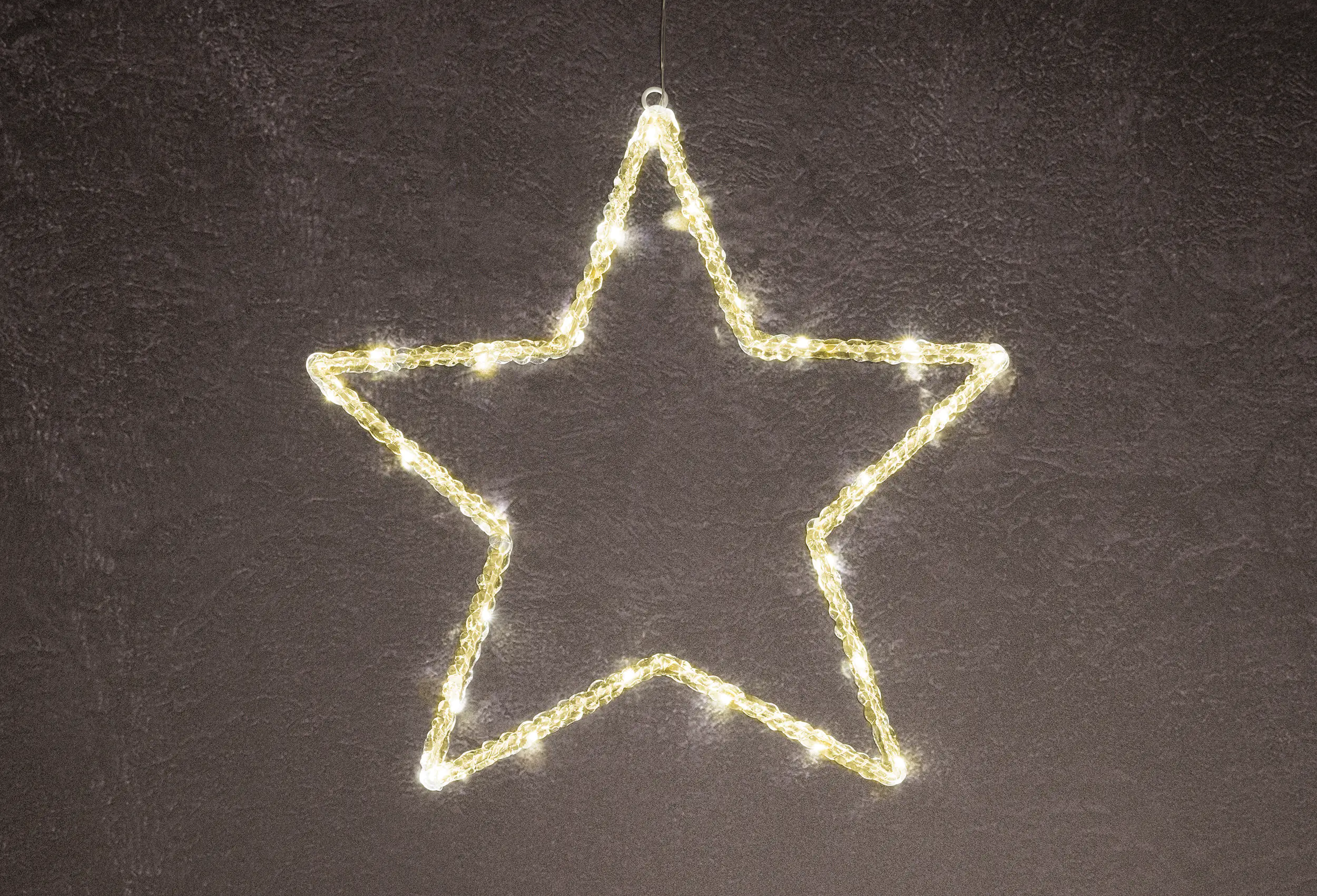TrendLine LED Acrylfigur Stern 39 cm warmweiß Außen mit Timer TrendLine LED Acrylfigur Stern 39 cm warmweiß Außen mit Timer