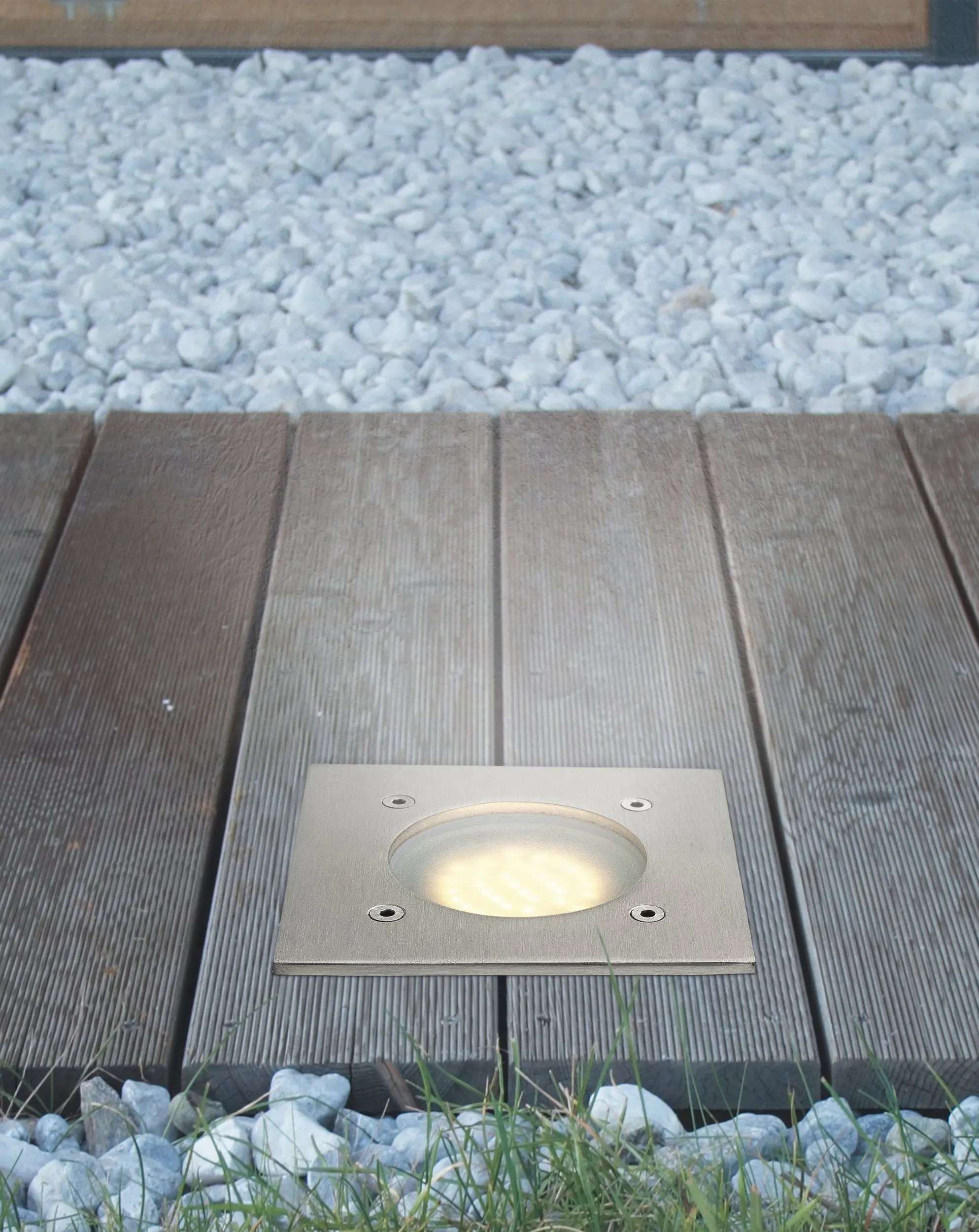 Eglo LED Außen-Einbauleuchte Lamedo 10 x 10 cm warmweiß Eglo LED Außen-Einbauleuchte Lamedo 10 x 10 cm warmweiß