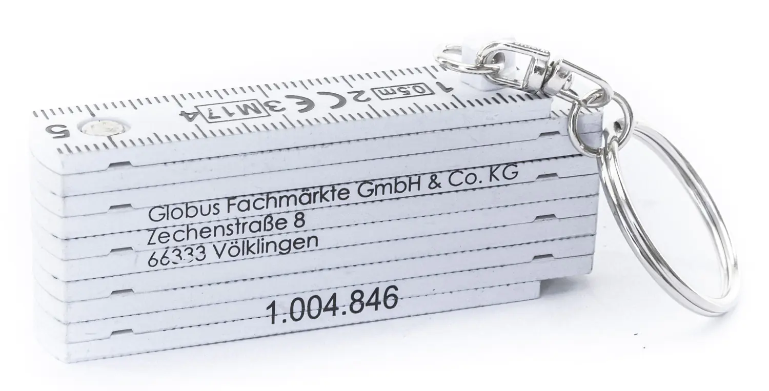 TrendLine Zollstock Mini 500 mm Schlüsselanhänger