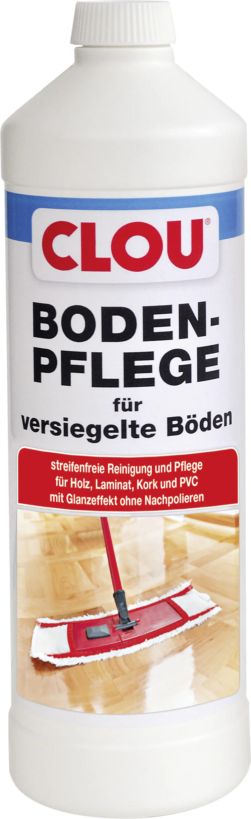 Clou Bodenpflege für versiegelte Böden 1 L