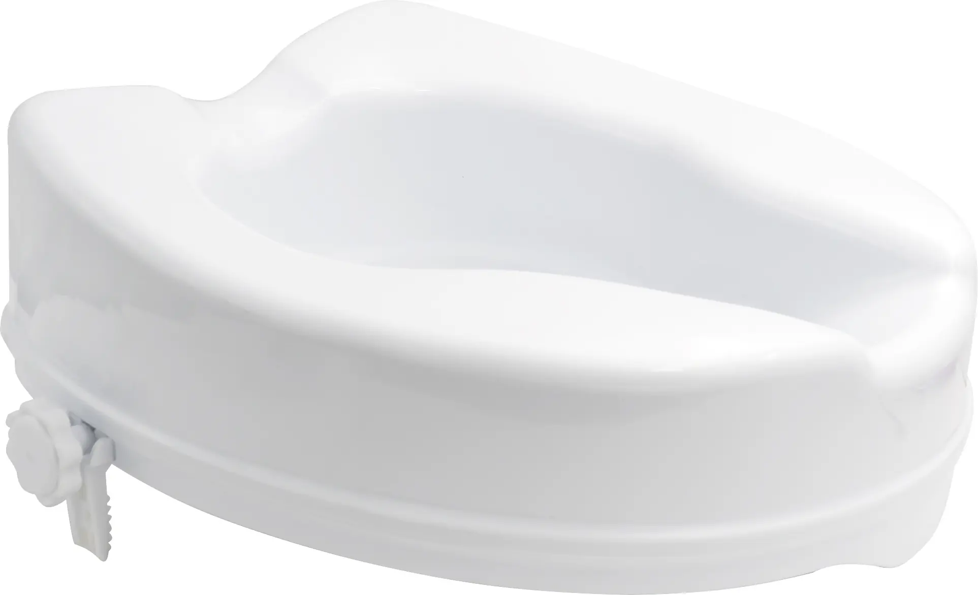 Ridder WC-Sitzerhöhung Sam ca. 10 cm, weiß, ohne Deckel, PP