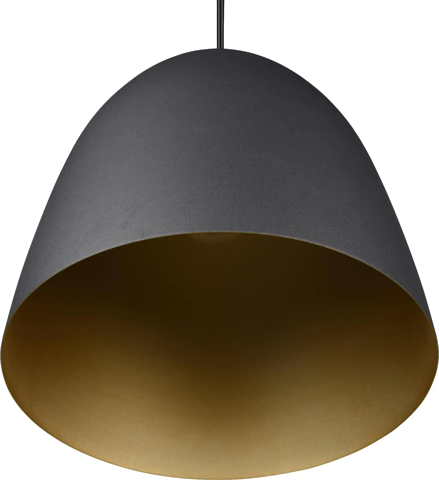 Reality Leuchten Pendelleuchte Tilda schwarz-gold