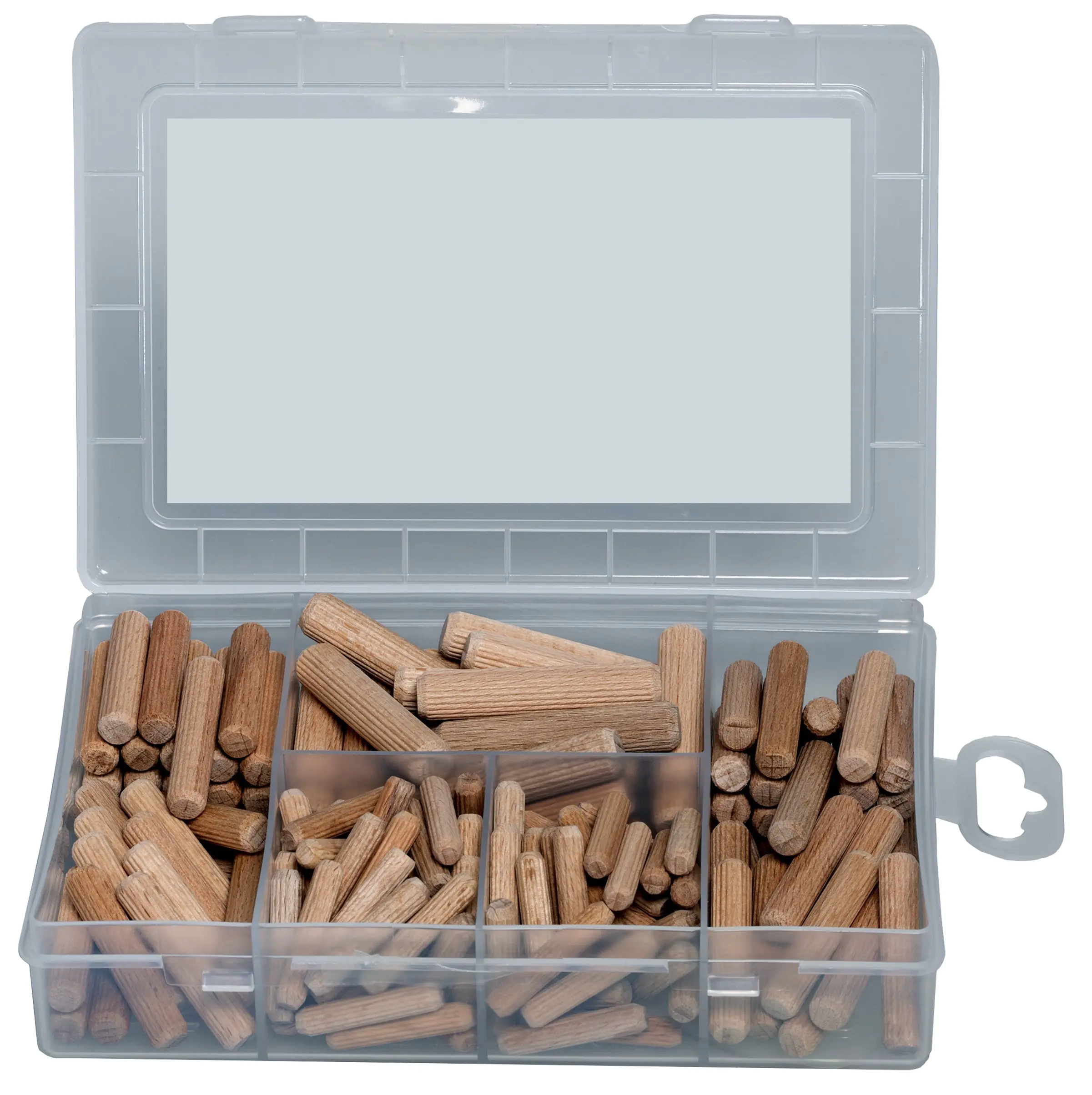 Fischer Holzdübel Sortimentskasten 6 x 30 mm / 8 x 40 mm / 10 x 50 mm