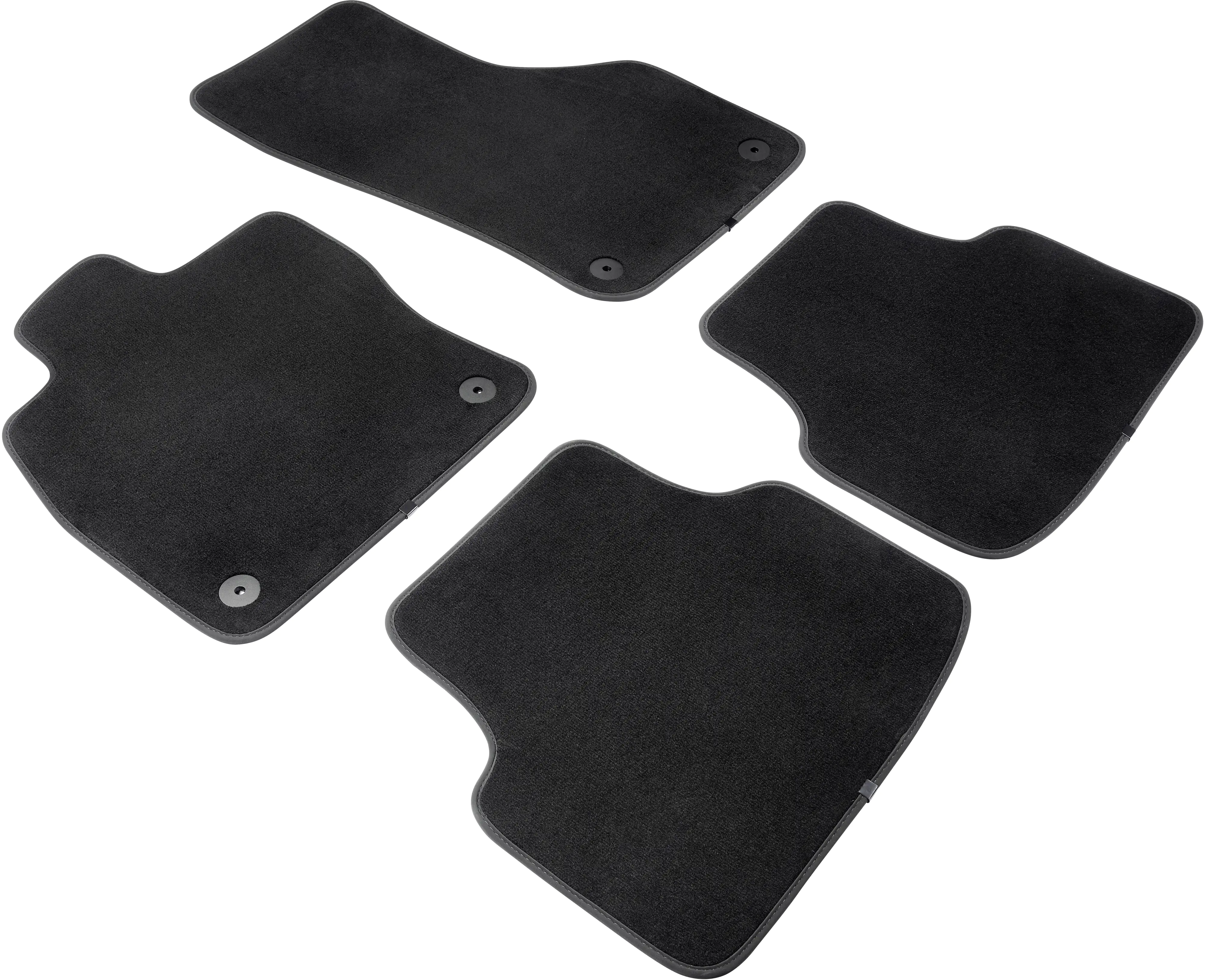 Walser Passform Fußmatten Premium für Skoda Octavia III 11/2012-Heute 4-teilig