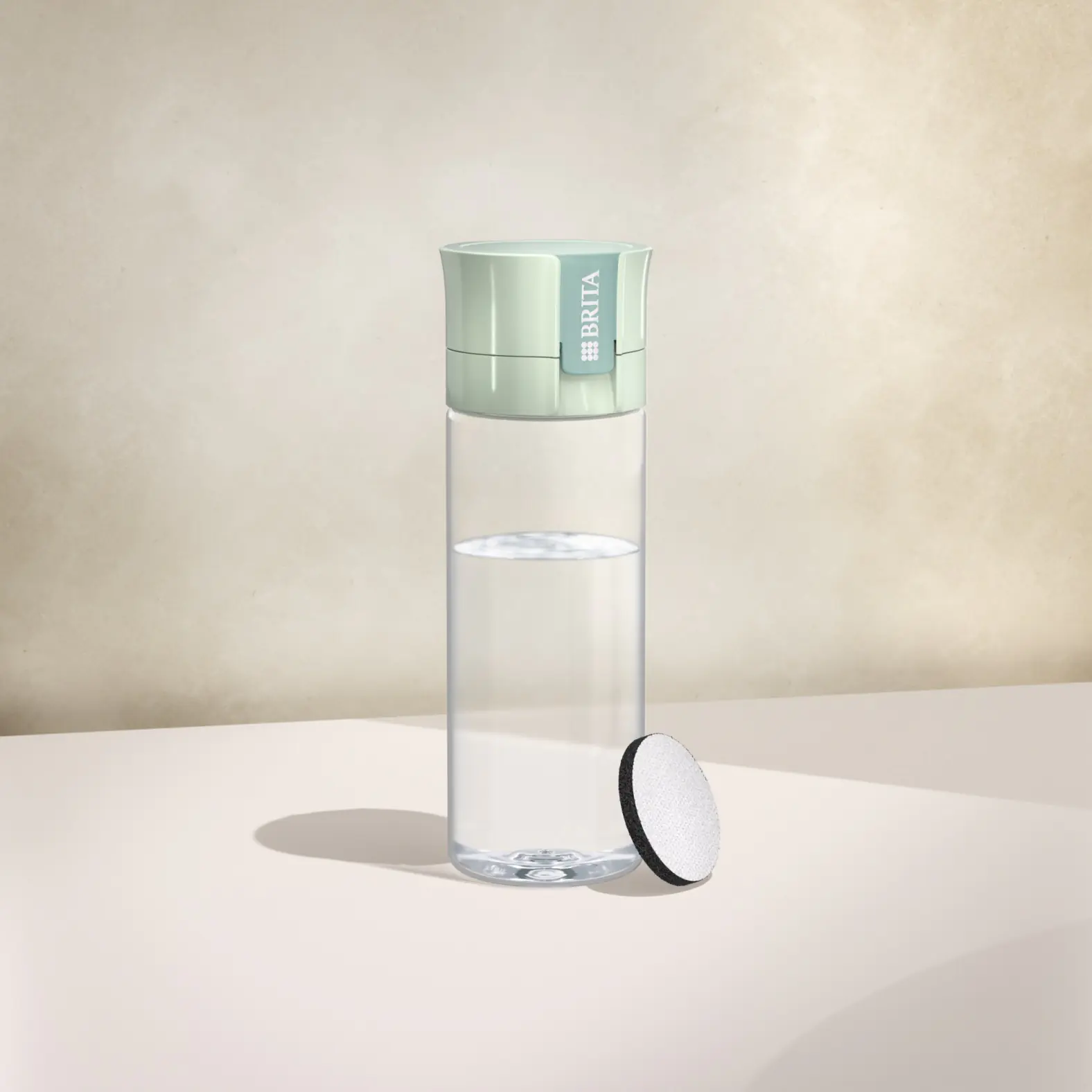 Brita Wasserfilterflasche Model Vital 600 ml hellgrün