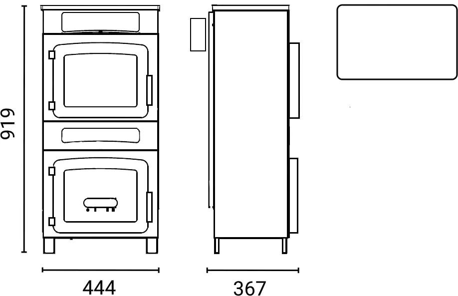 Wamsler Werkstattofen WO 109-8 Stahl, 8 kW