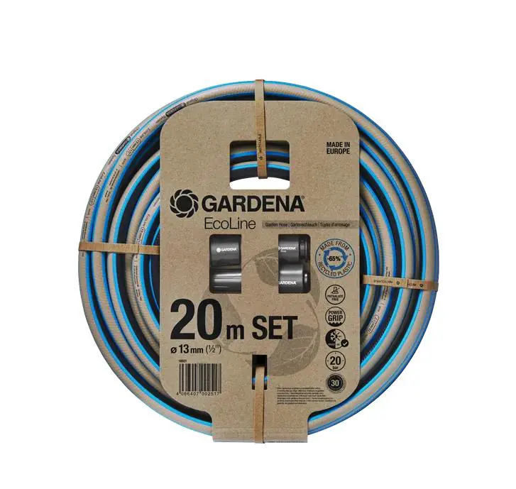 Gardena Gartenschlauch Set EcoLine, 20 m, Anschlussstücke Gardena Gartenschlauch Set EcoLine, 20 m, Anschlussstücke