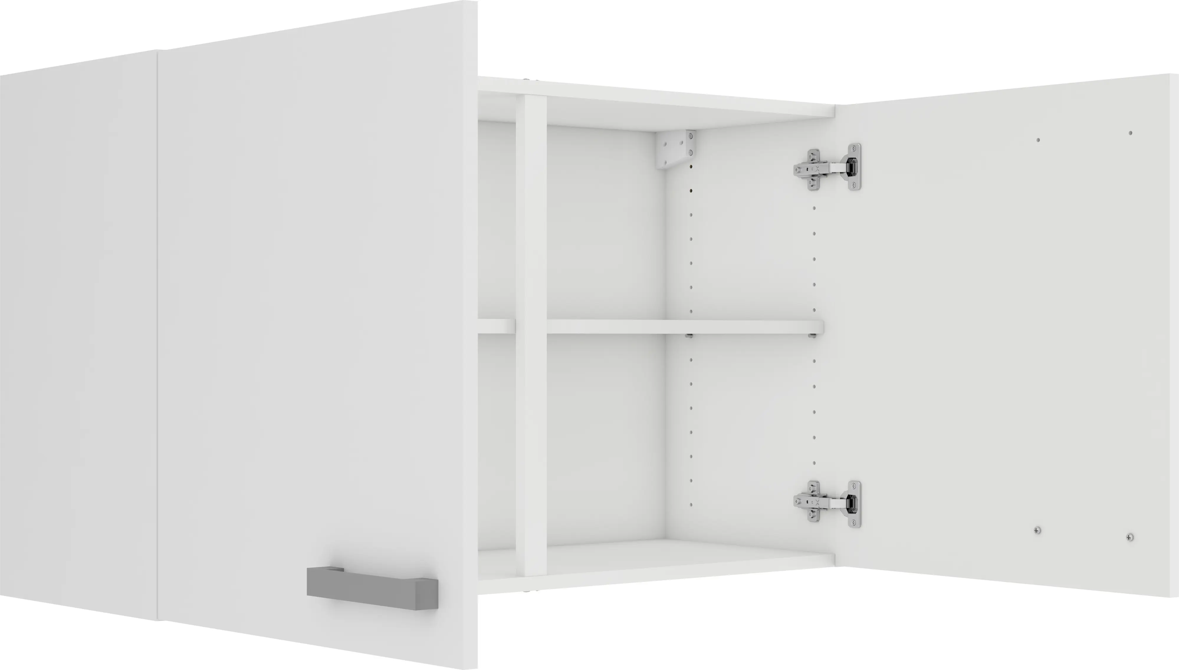 Optifit Oberschrank Oslo 214 weiß 100 cm