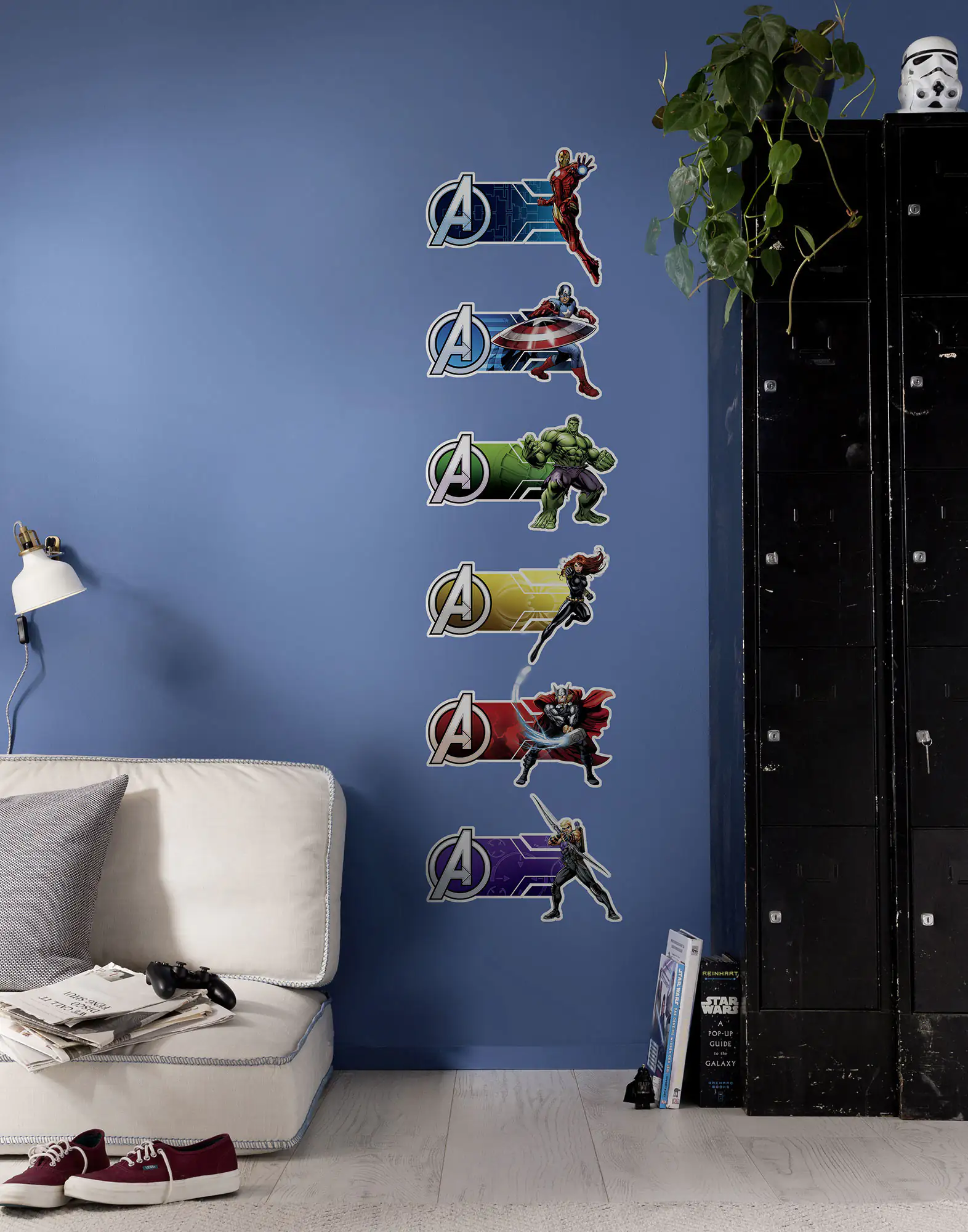 Komar Dekosticker Avengers Plates 100 x 70 cm Komar Dekosticker Avengers Plates 100 x 70 cm