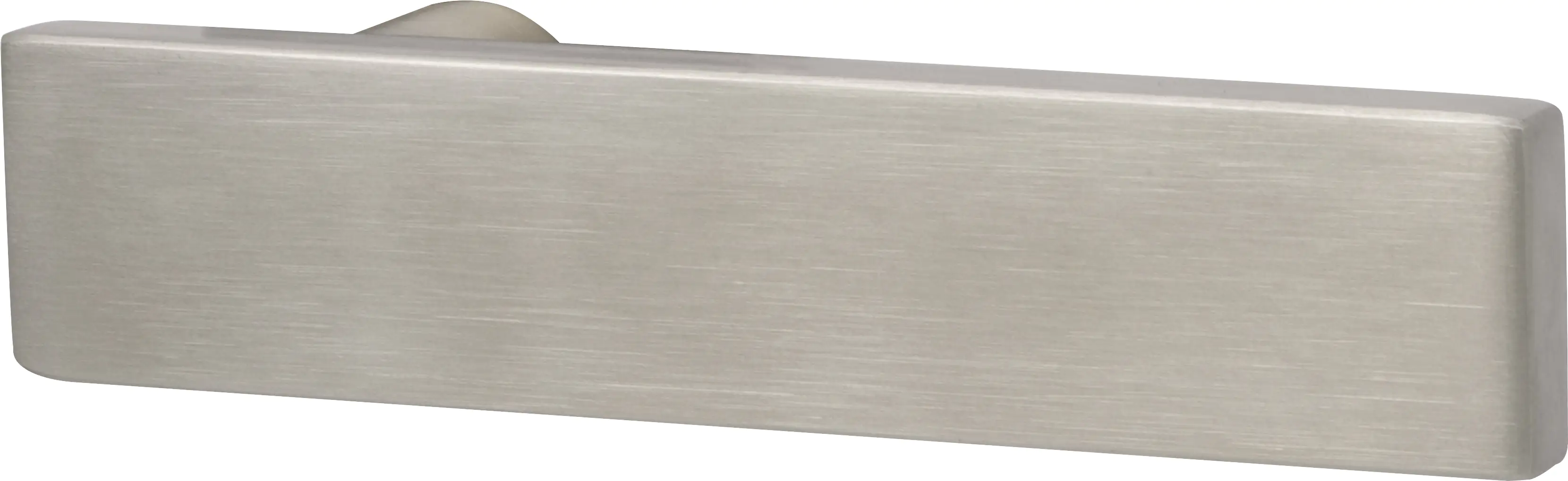 Alpertec Drückerpaar Malibu Messing silber - 13,5 x 4,9 cm Alpertec Drückerpaar Malibu Messing silber - 13,5 x 4,9 cm